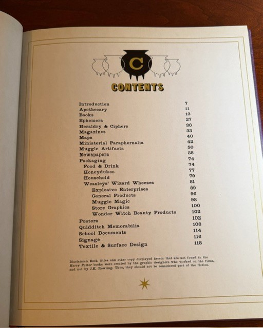 Harry Potter-Guide to the Graphic Arts Department-Hardcover-MinaLima Book