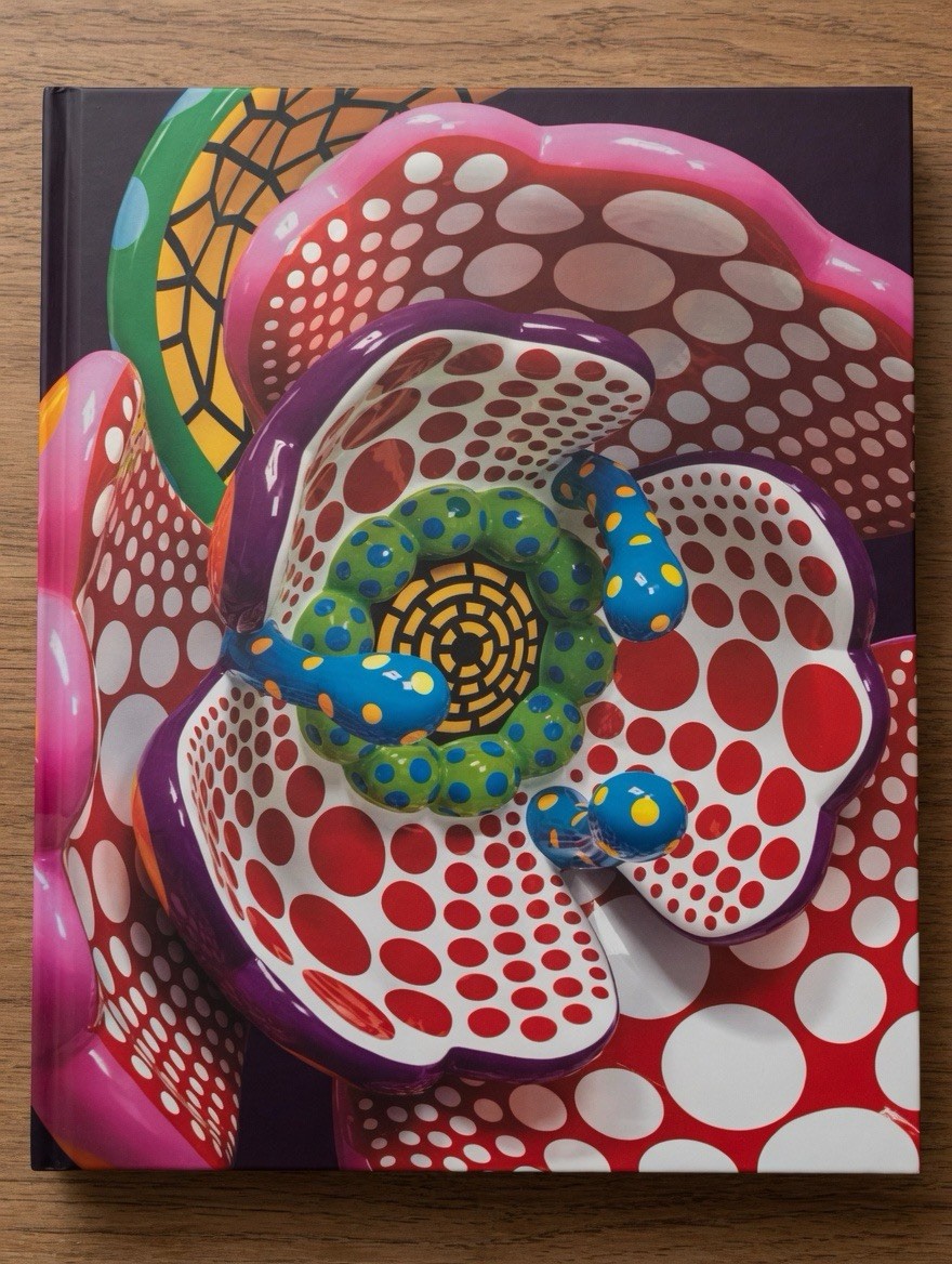 CLEAN NEW FRESH CLEAN Yayoi Kusama I Spend Each Day Embracing Flowers POLKA DOTS