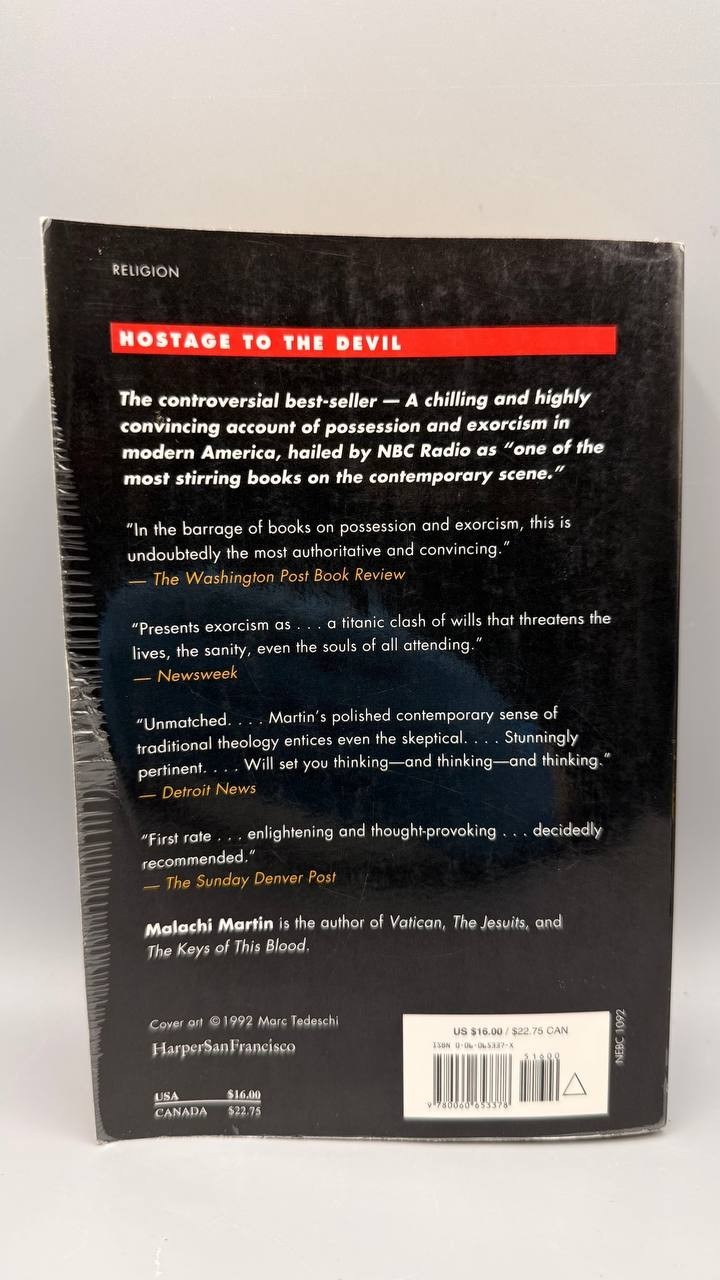 Hostage to the Devil by Malachi Martin — Non-Fiction Demon Possession Exorcism
