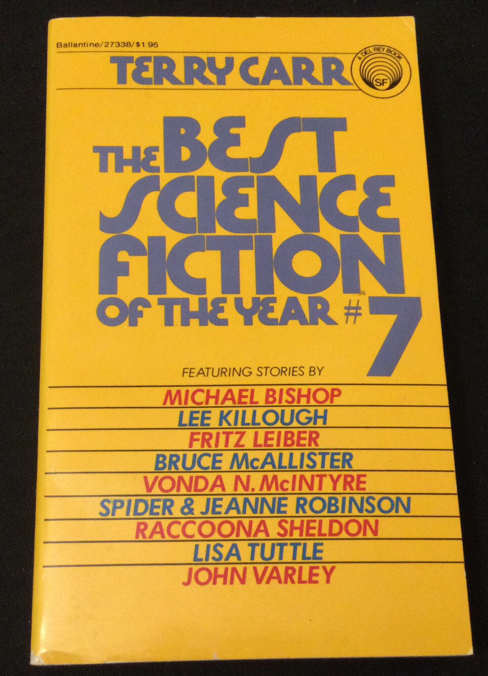The Best Science Fiction of the Year #7 edited by Terry Carr – AS NEW!!