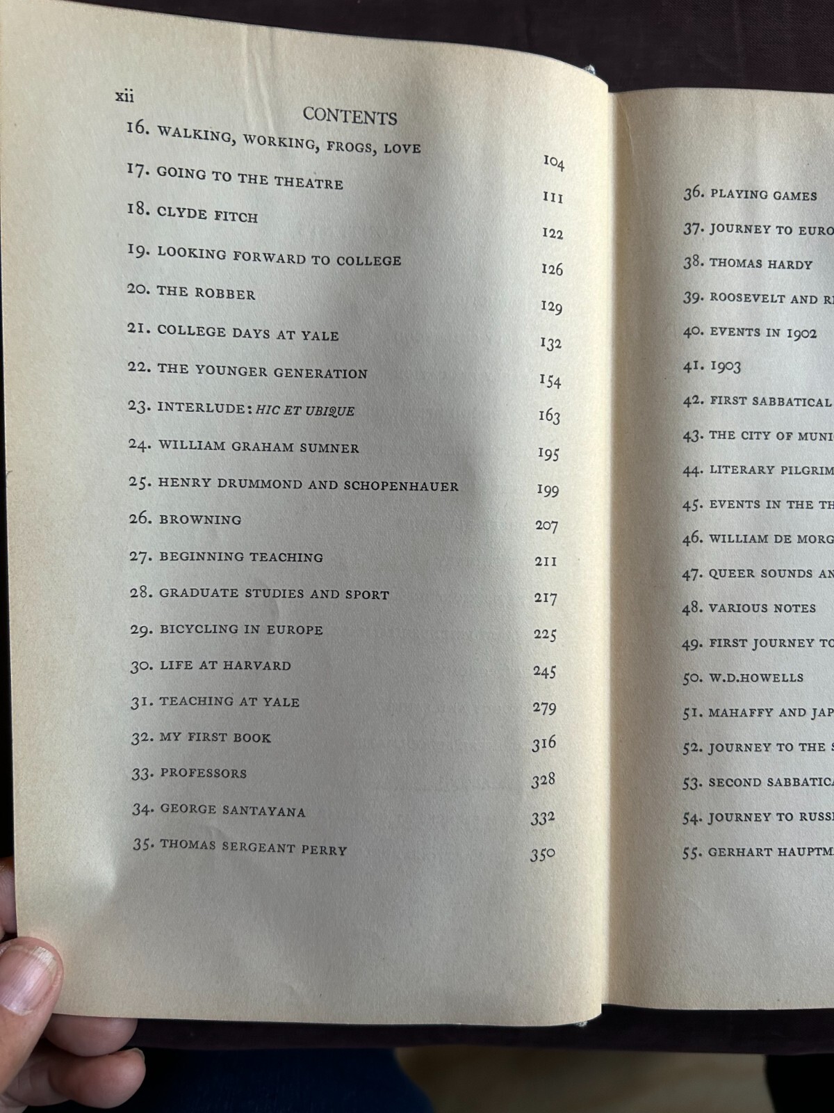 Autobiography With Letters – William Lyon Phelps (1939 – HC)