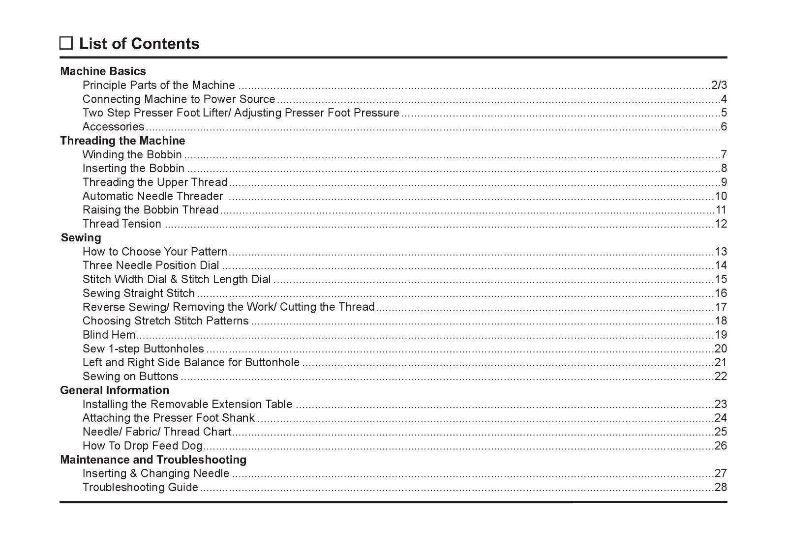 SINGER HEAVY DUTY 4432 Sewing Machine User Instruction Manual – TOUGH COIL BOUND