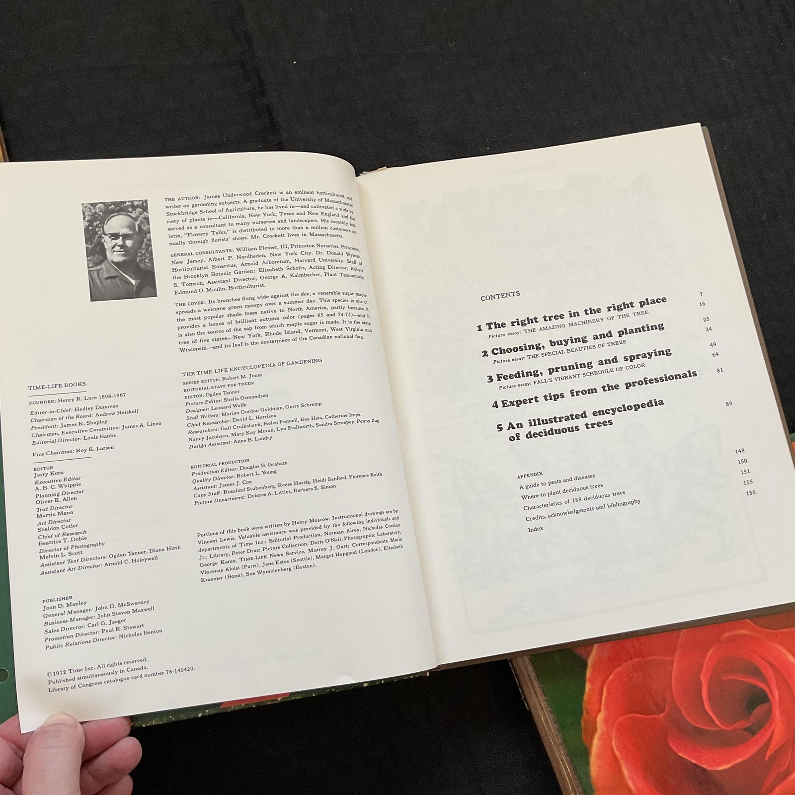 Vintage Time-Life Encyclopedia of Gardening Book Lot Annuals Roses Trees
