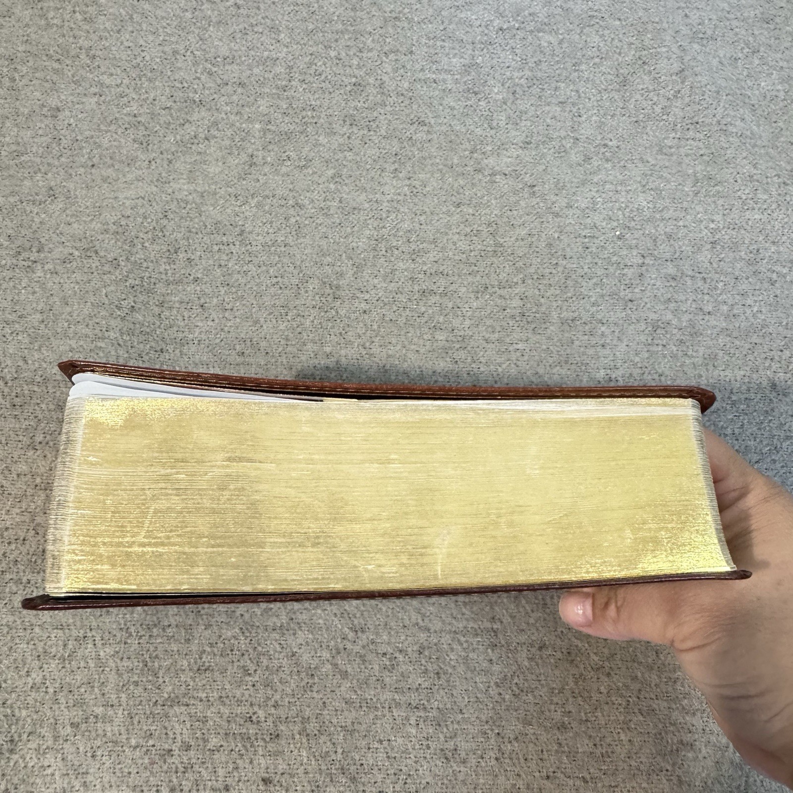 New Living Translation Study Bible Personal Size Edition Leatherlike Brown
