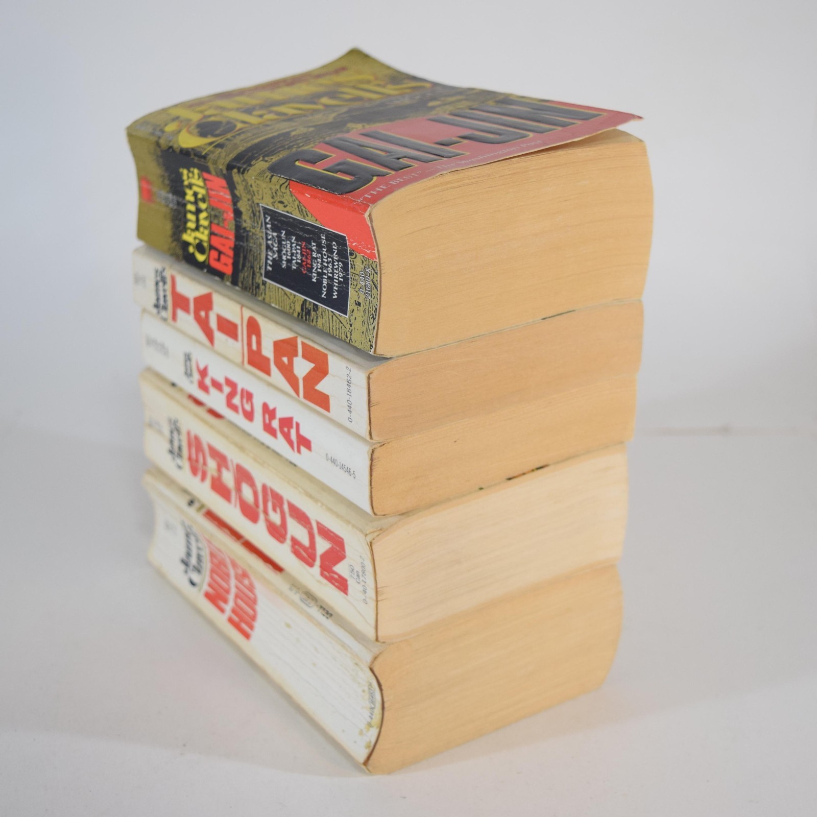James Clavell Lot – ASIAN SAGA 1-5 – Shogun Noble House King Rat Taipan Gai-Jin