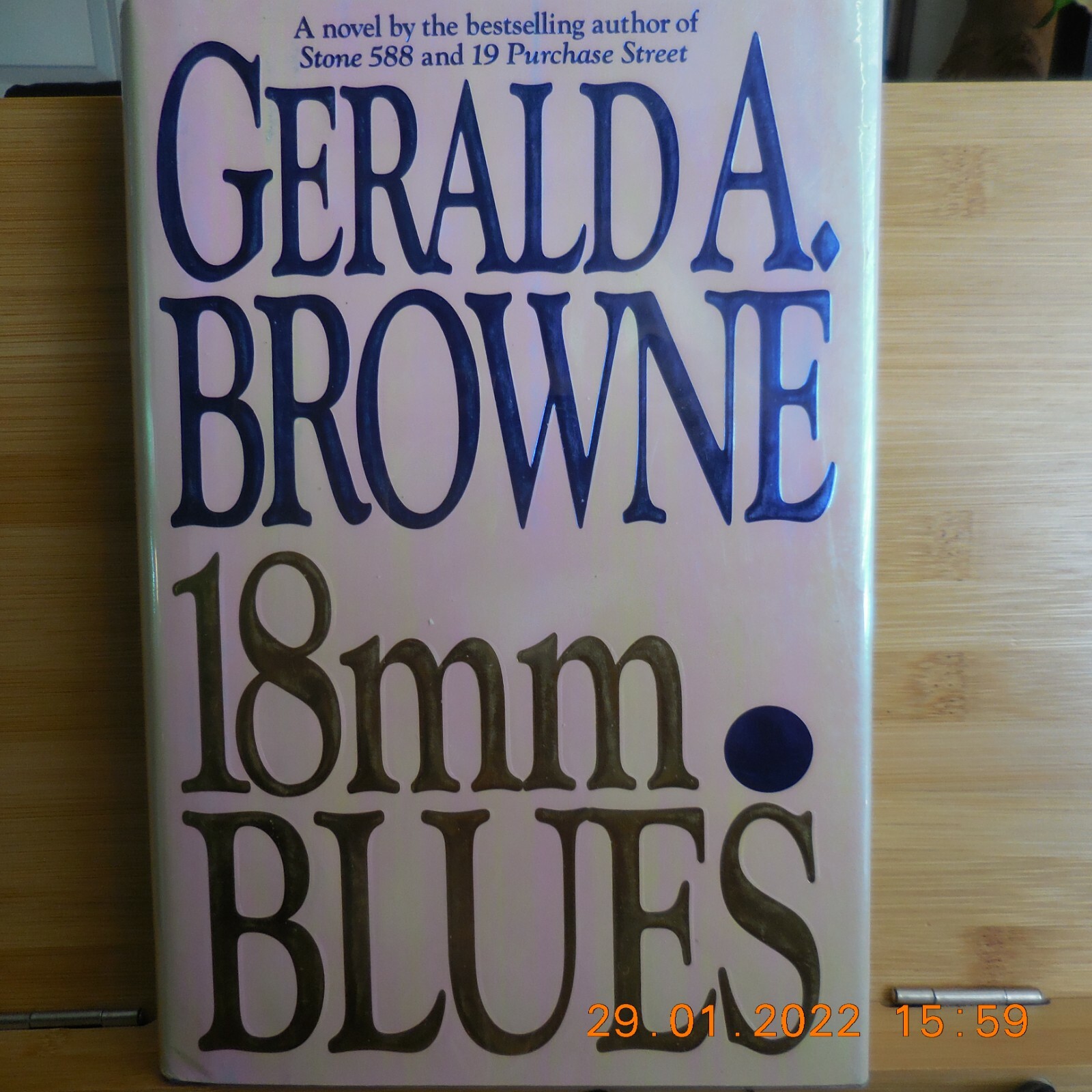 Browne, Gerald – 18mm Blues – Signed – First Edition – As new