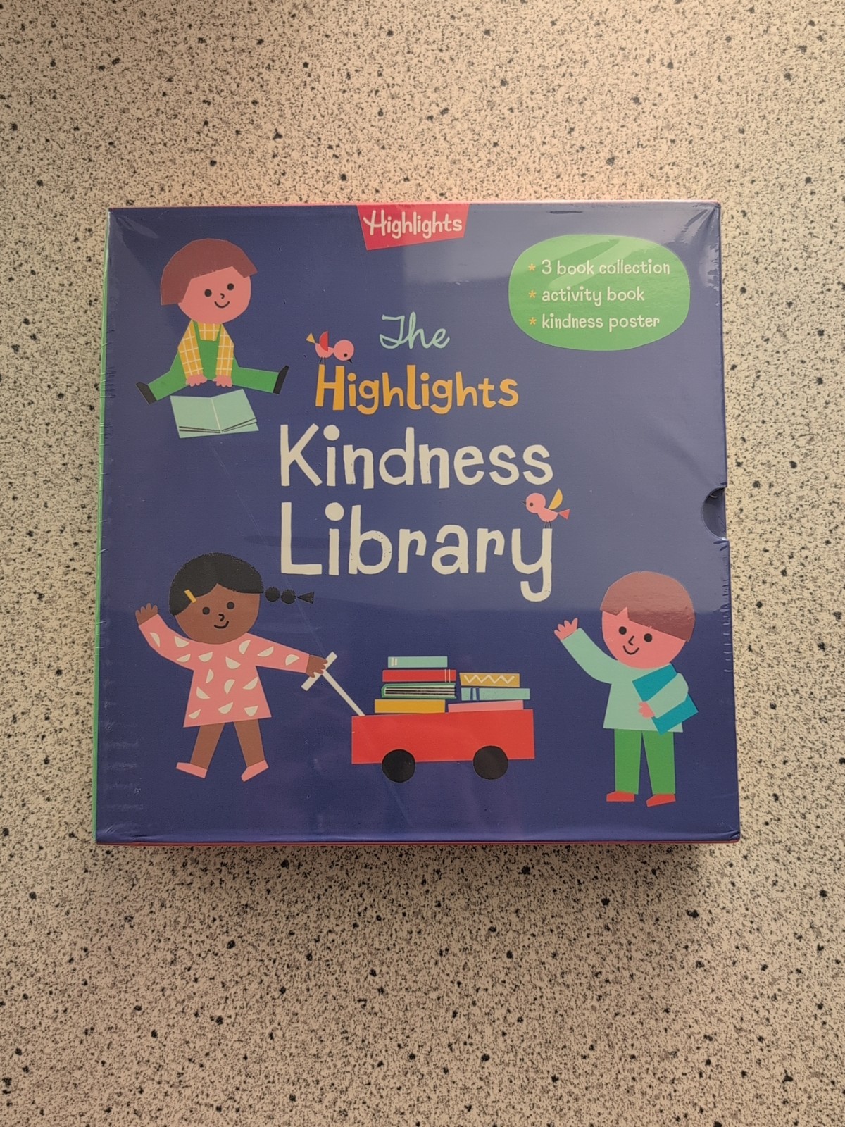The Highlights Kindness Library : Books of Kindness 3 Books, Poster And Activity