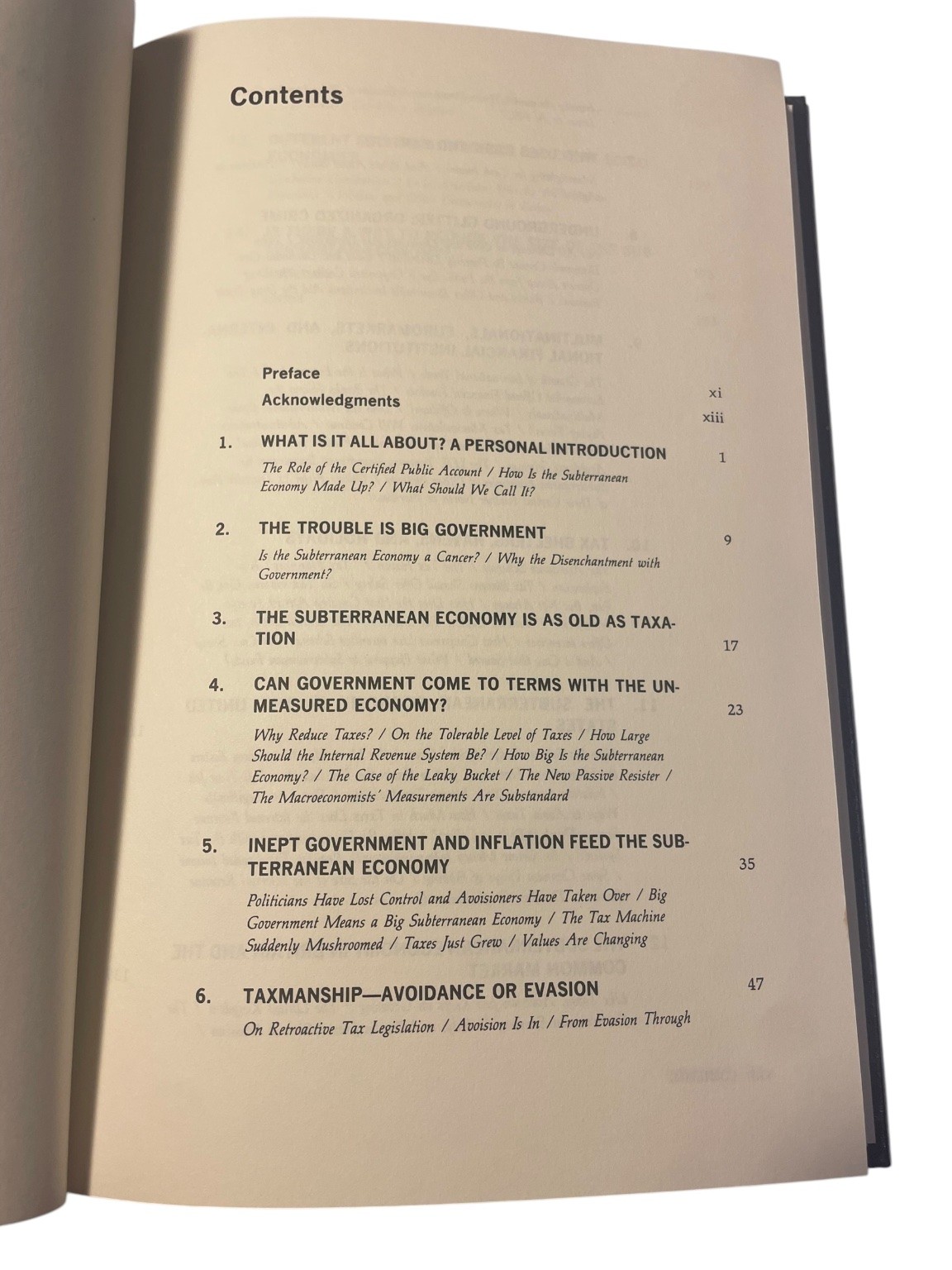 The Subterranean Economy Dan Bawly 1982 Hardcover McGraw-Hill