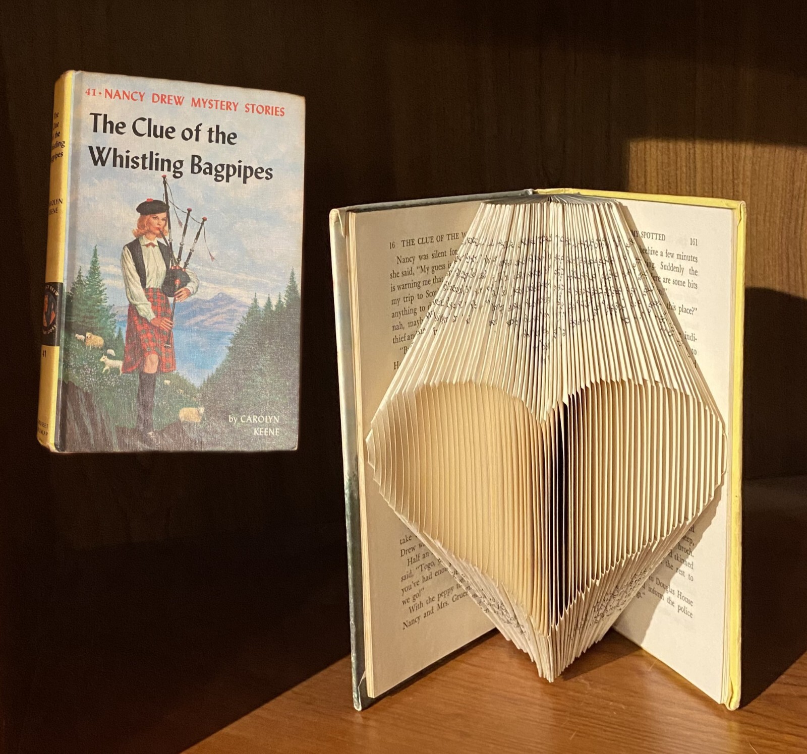 Nancy Drew Yellow Matte BLUE ENDPAPERS Build a Bundle Lot Set – Buy 1 or More