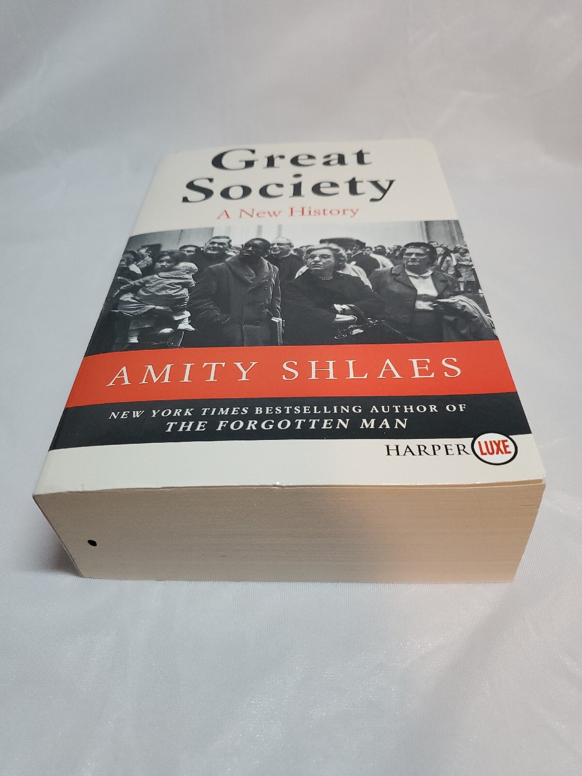 Great Society : A New History by Amity Shlaes 2019, Trade Paperback, Large Type