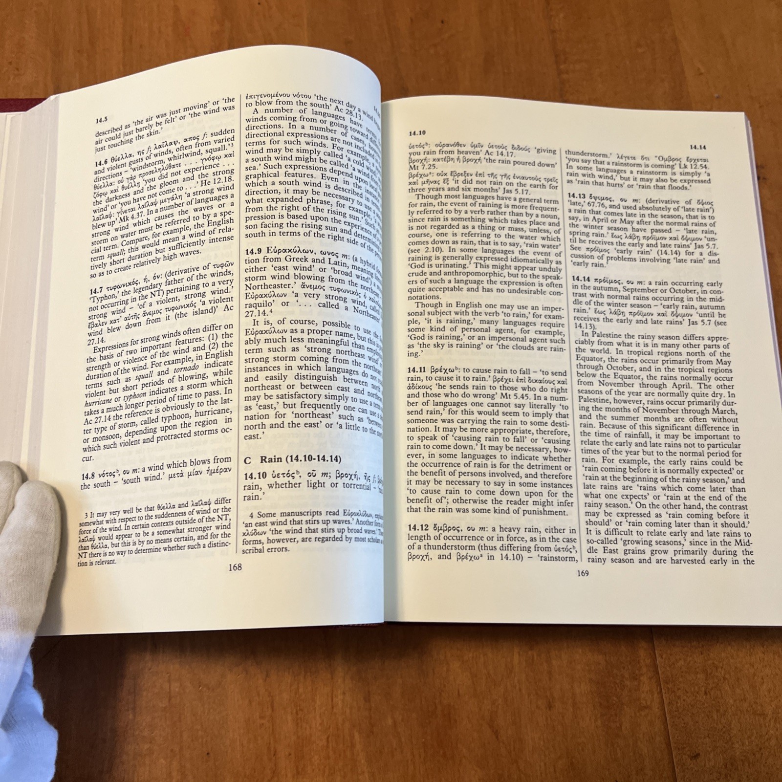 Set of 2 Greek-English Lexicon of the New Testament 1989 Hardcovers 2nd Edition