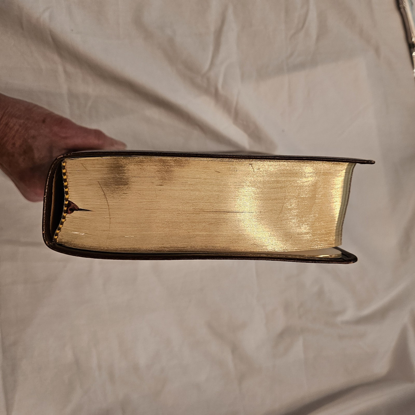 Ryrie Study Bible NASB Brown Leather 1978 Moody Press Charles C Ryrie Gold Edge