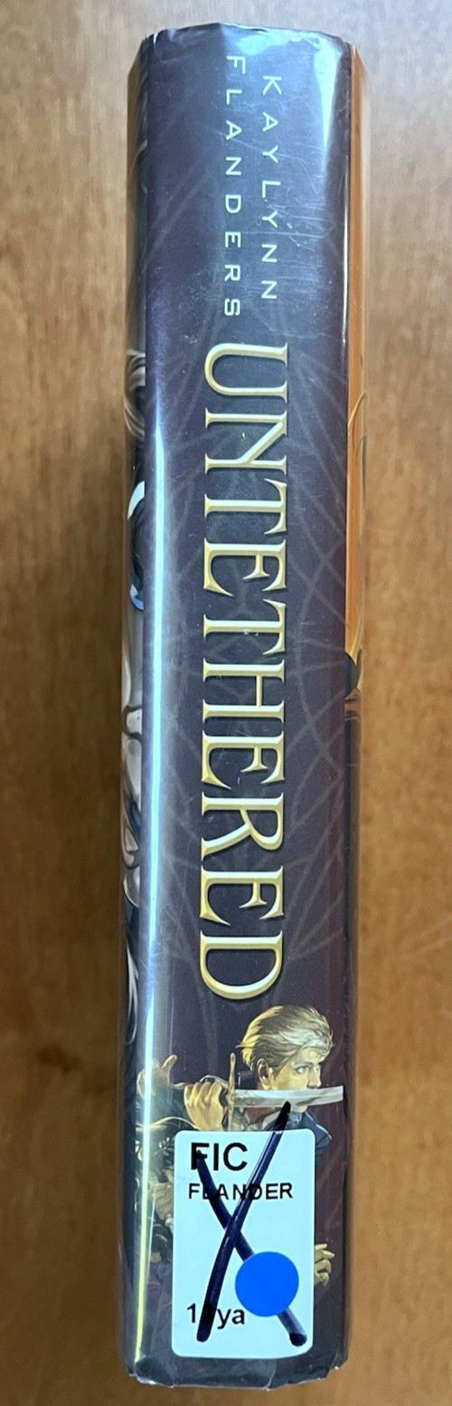 Untethered: The Sequel to Shielded by KayLynn Flanders (2021 1st Ed, HCDJ) VG