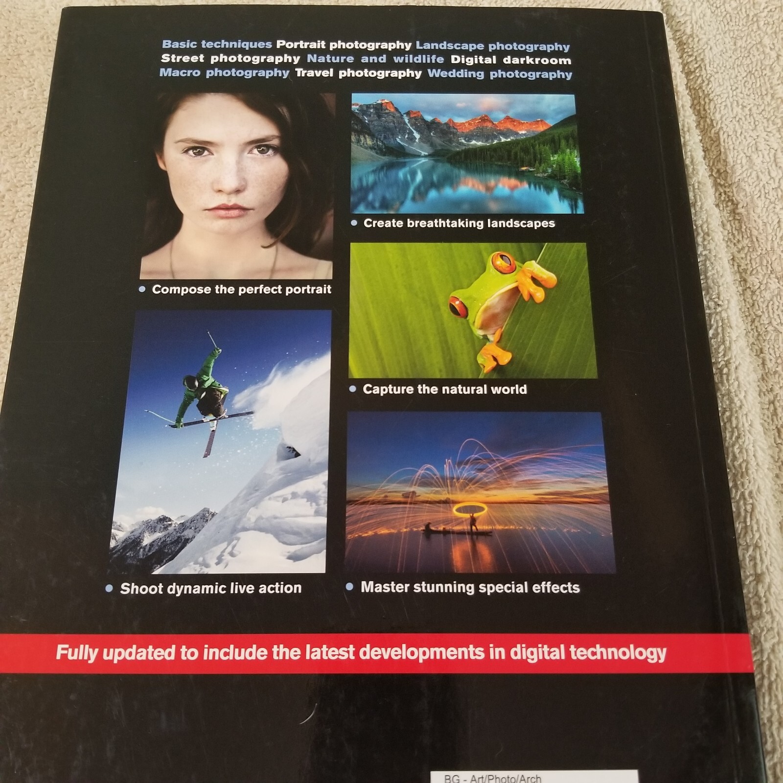 Lot of 4 Digital Photography Guide Books Black & White Creative Close Ups