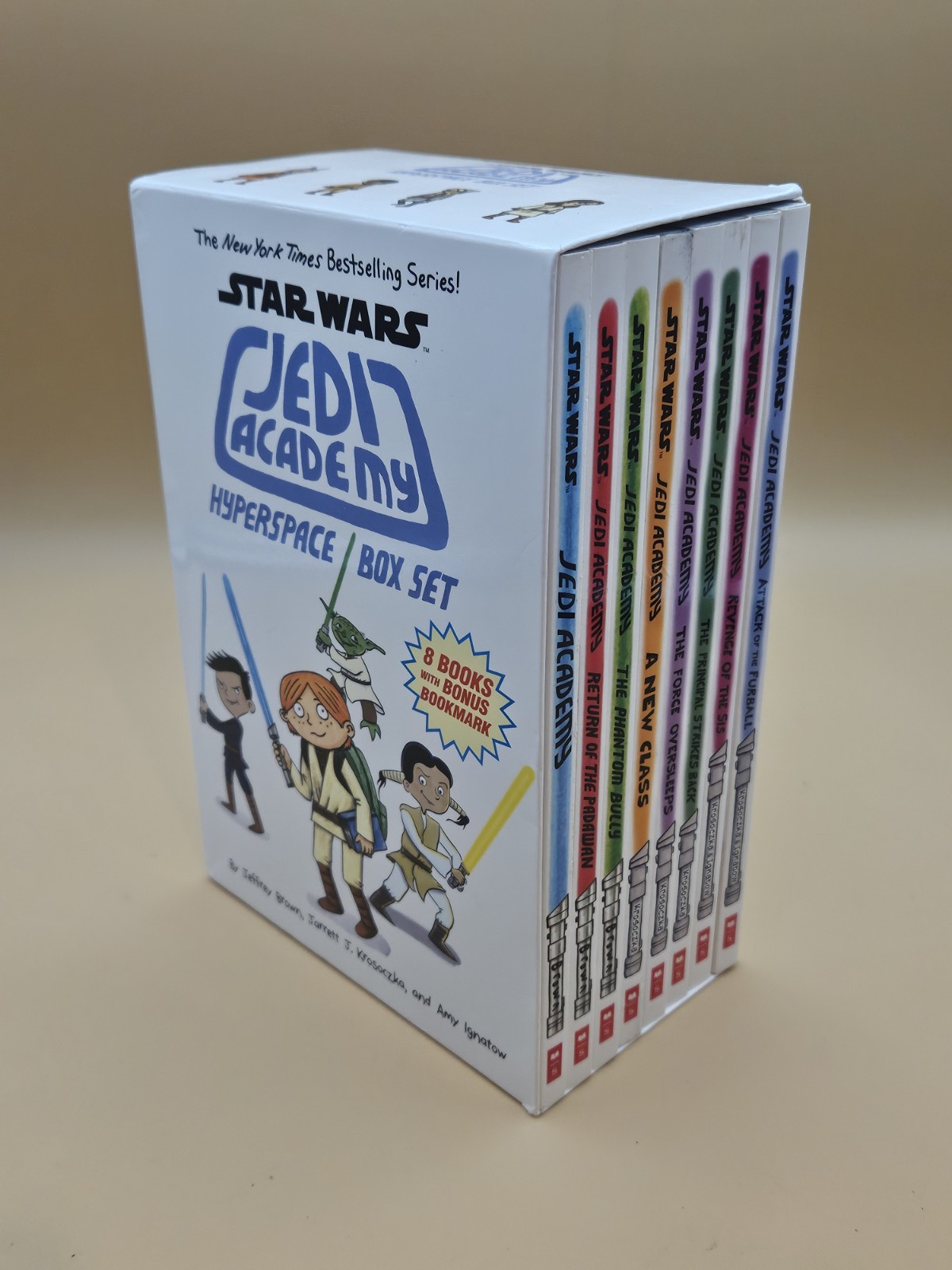 Star Wars Jedi Academy Hyperspace 8-Book Set, Excellent Condition