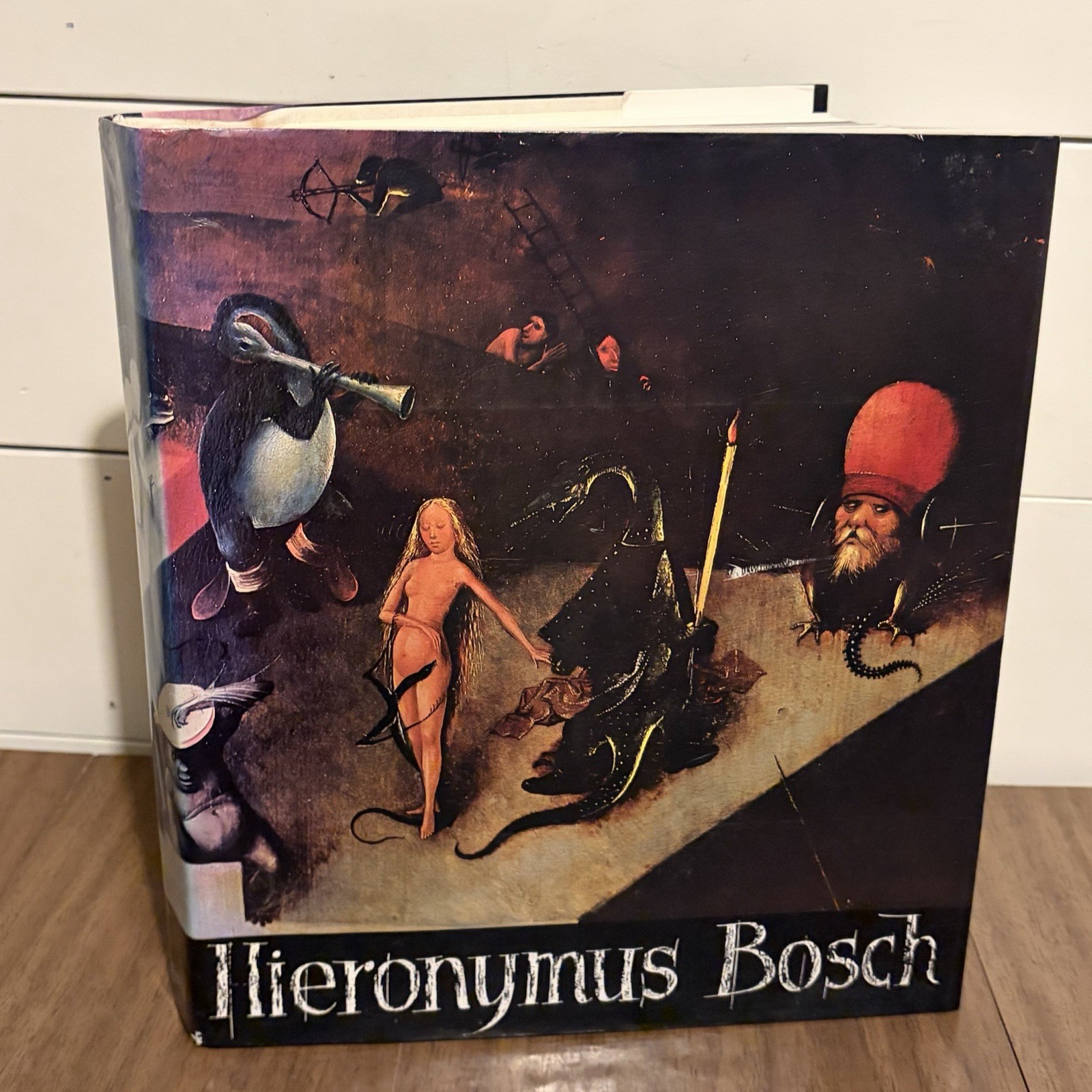 Hieronymus Bosch Charles de Tolnay Reynal & Company 1966 Large HC Dust Jacket