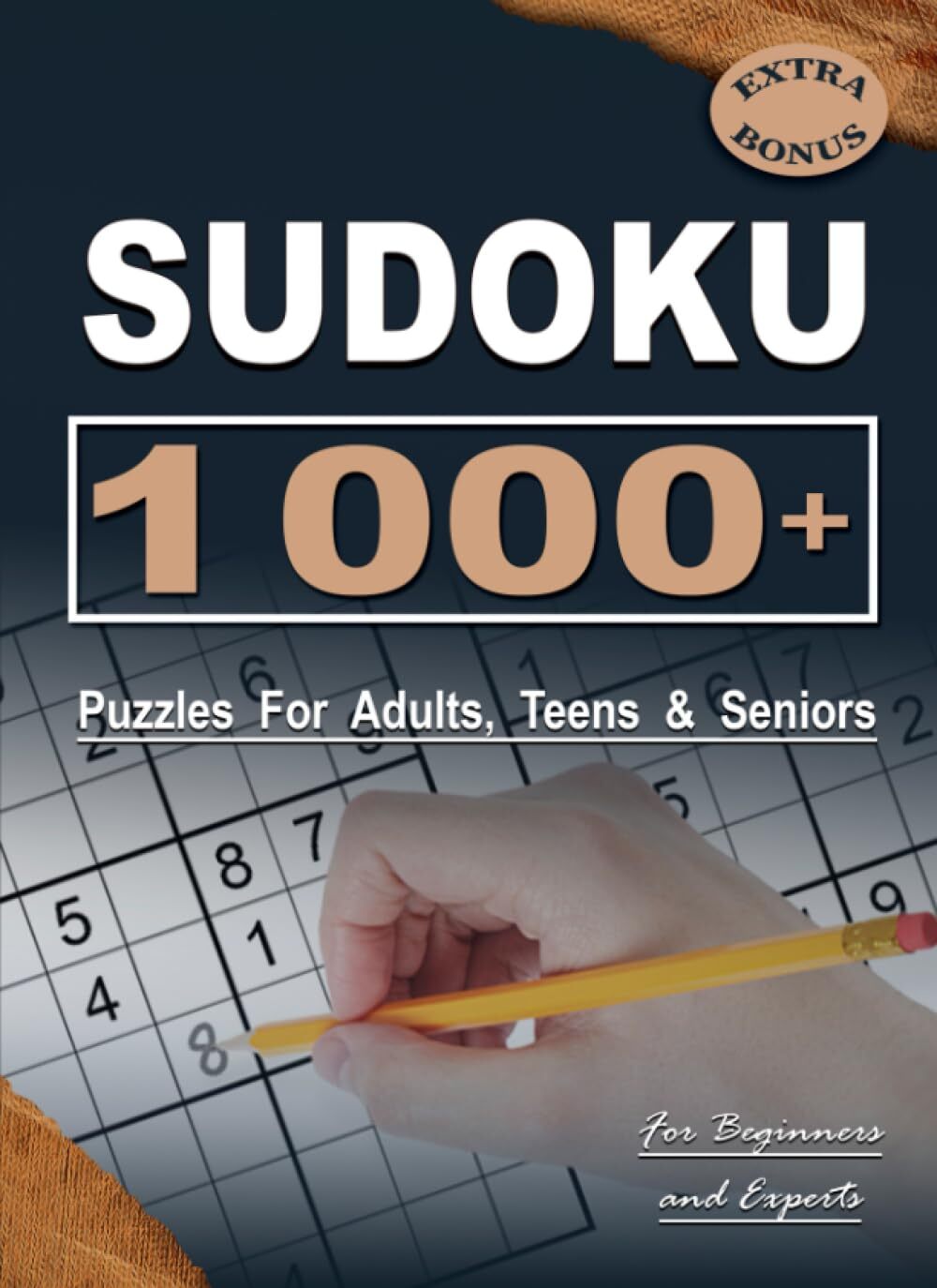 1020 Sudoku Puzzles for Adults: Sudoku Puzzle Book – Paperback