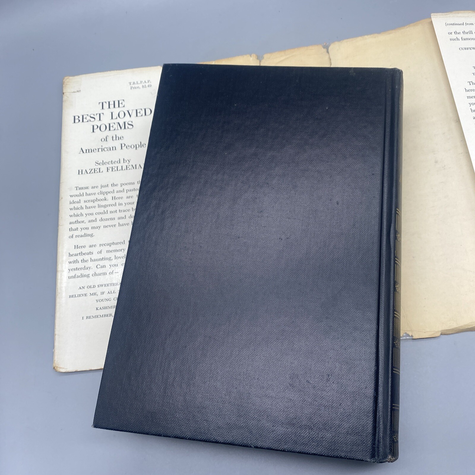 The Best Loved Poems Of The American People selected by Hazel Felleman HC 1936