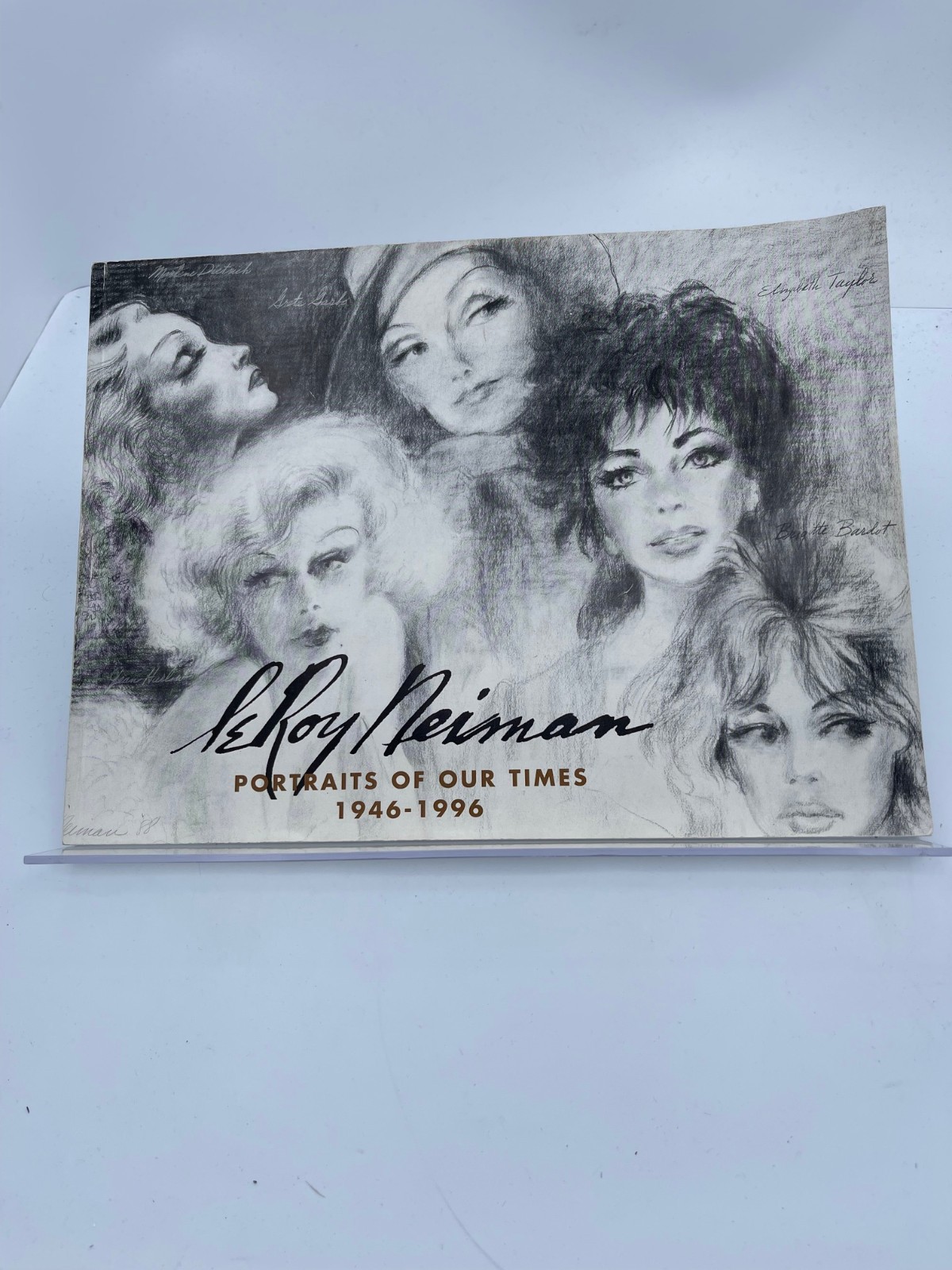 Leroy Neiman: Portraits Of Our Times 1946-1996 (PB, 1996) SIGNED by Artist