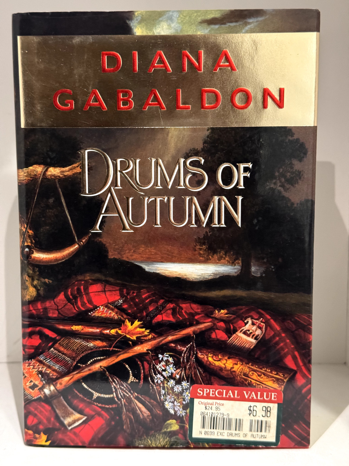 DRUMS OF AUTUMN – OUTLANDER Diana Gabaldon FIRST EDITION FIRST PRINTING HC DJ