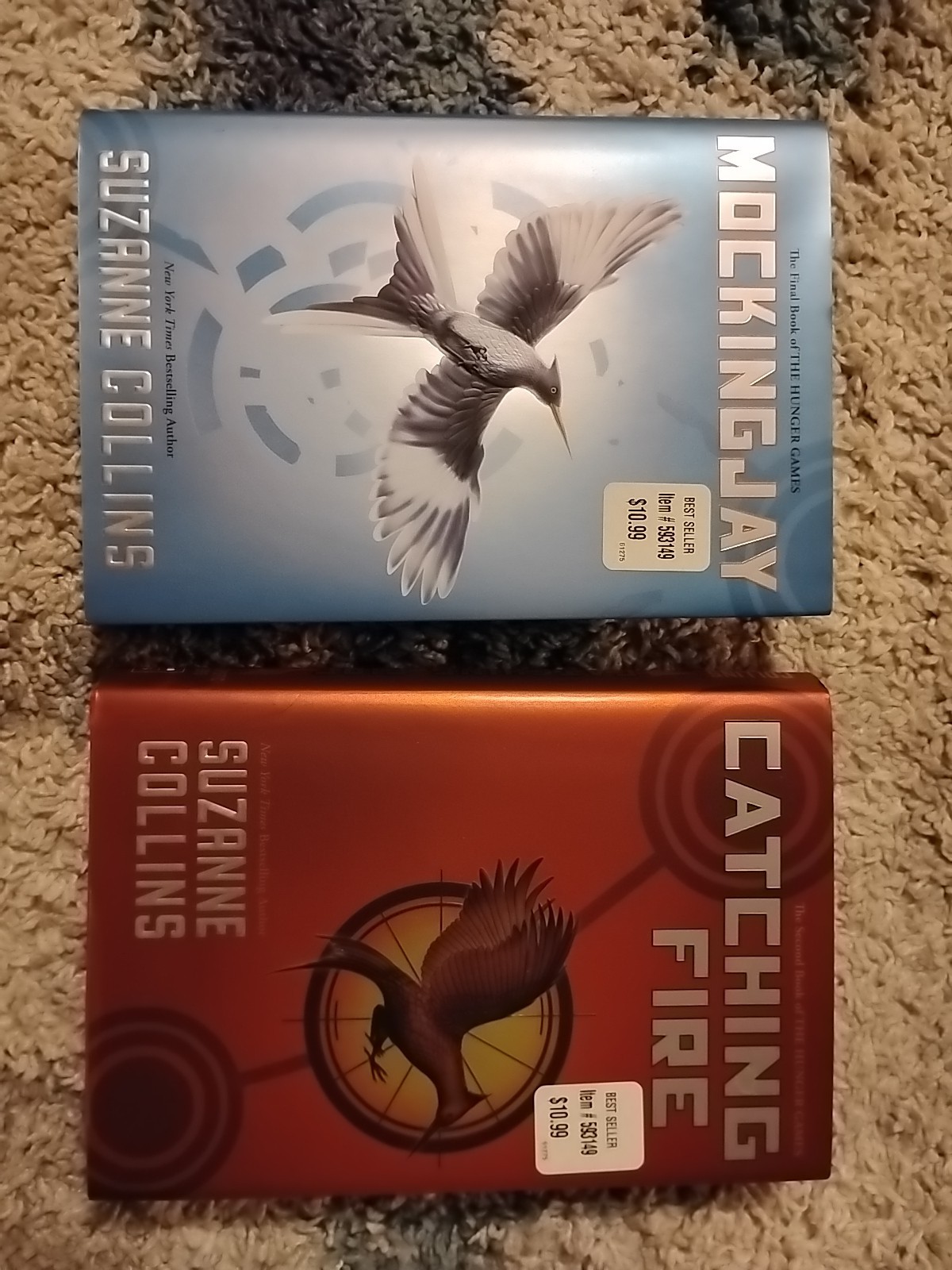 Hunger Games Catching Fire Mockingjay Hardcover First Editions