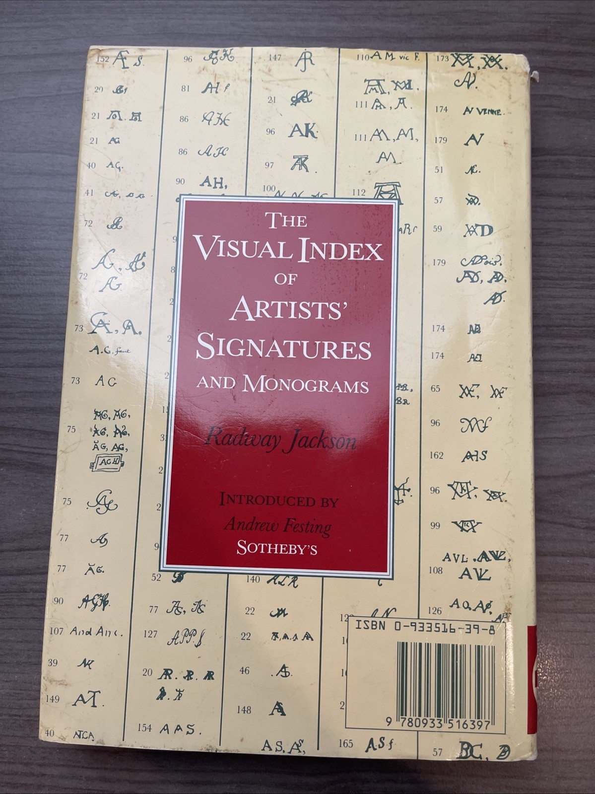 The Visual Index of Artists’ Signatures and Monograms – New & Revised Edition