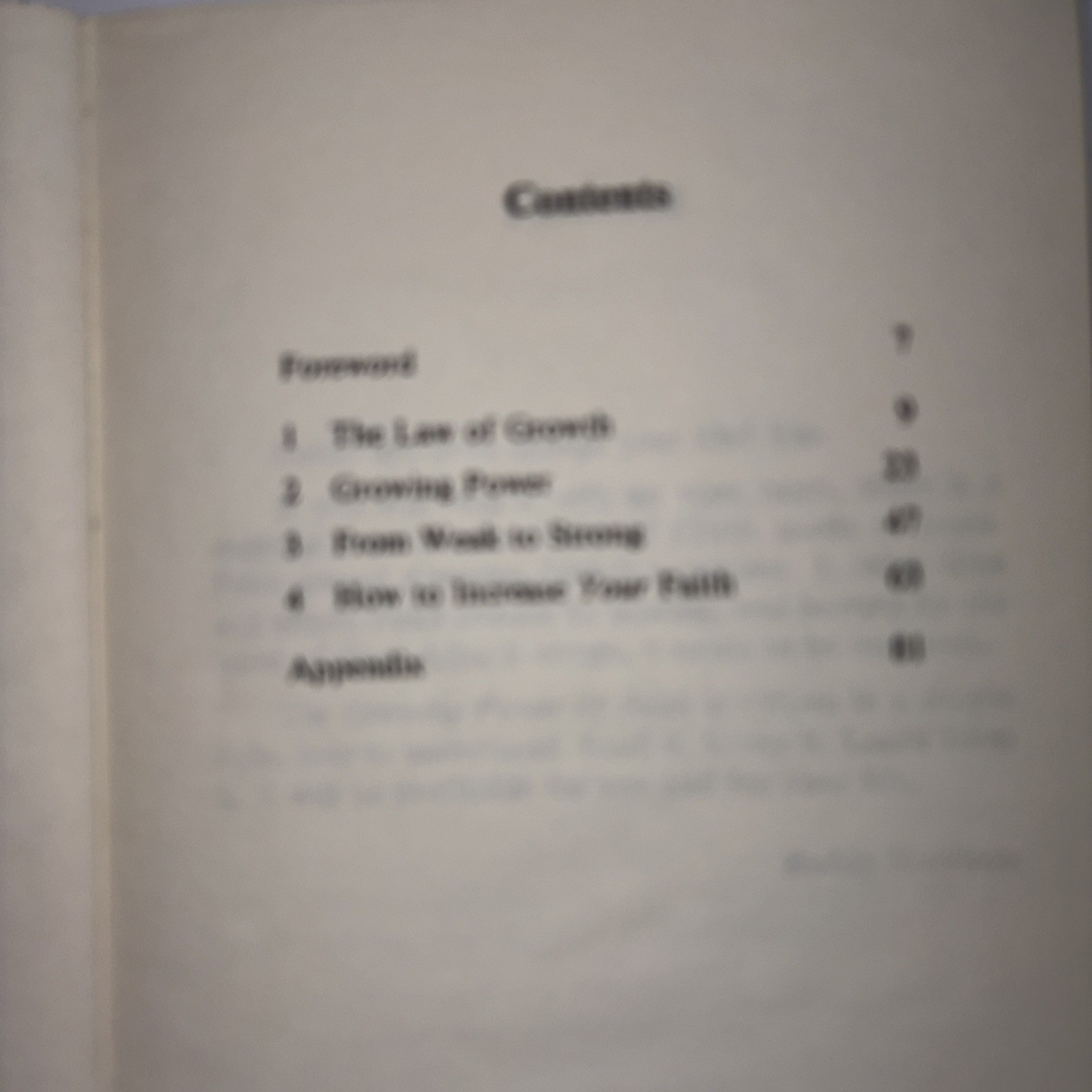 The Growing Power of Faith – Roxanne Brant – 1980 – 105 pages