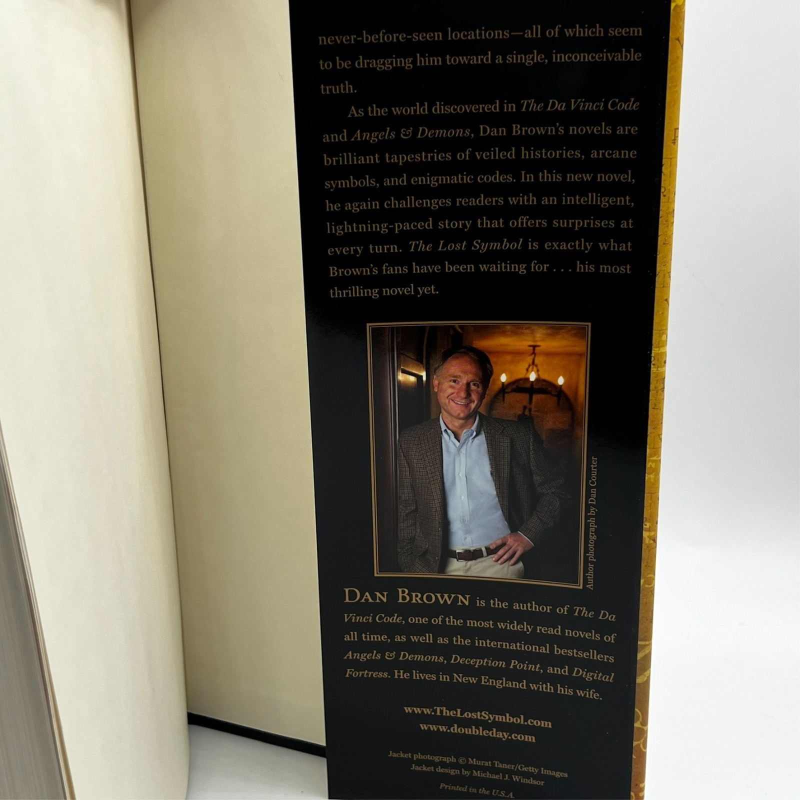 SIGNED The Lost Symbol by Dan Brown 1st Printing 1st Ed 2009 HCDJ Limited 1000