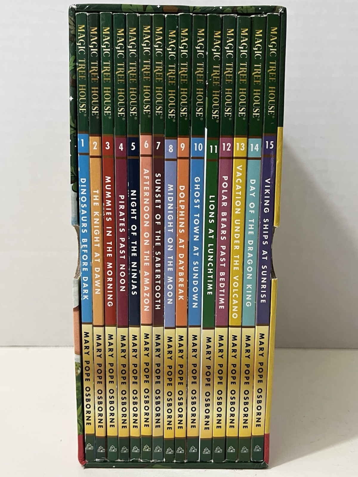 Magic Tree House Collection 1 Boxed Book Set 1-15 by Mary Pope Osborne
