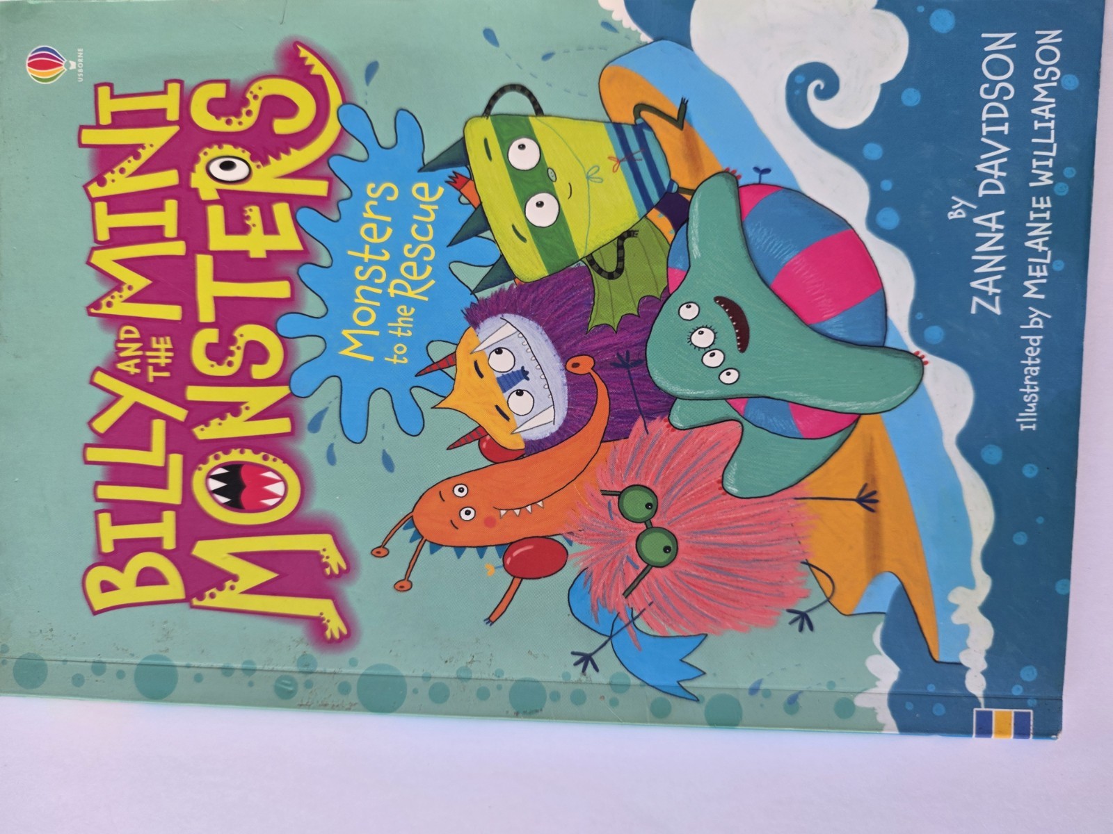 Usborne Billy And The Mini Monsters Books by Zanna Davidson- Lot of 9 VGC PB
