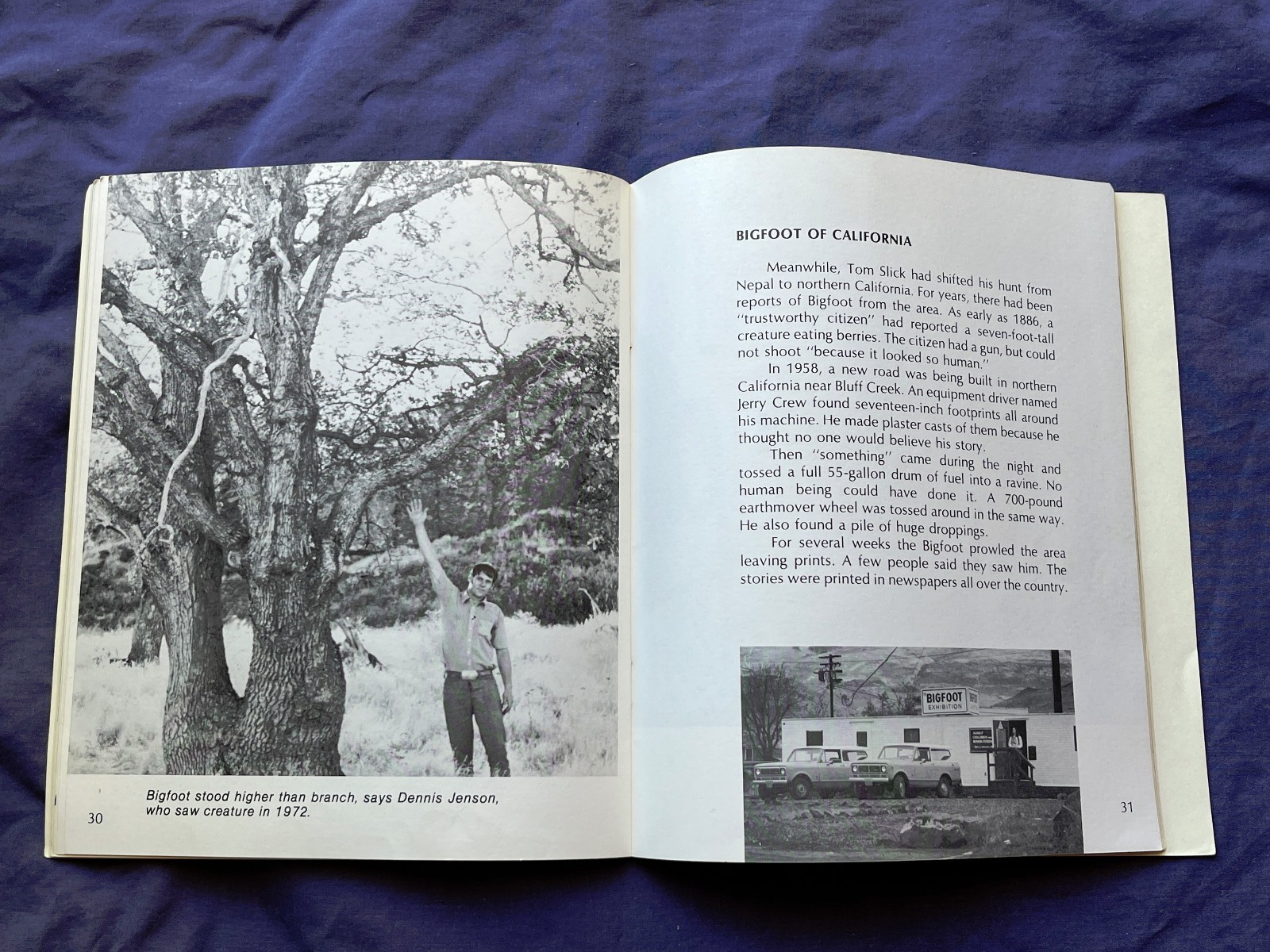 Rare BIGFOOT Book Crestwood House Ian Thorne Yeti Abominable Snowman