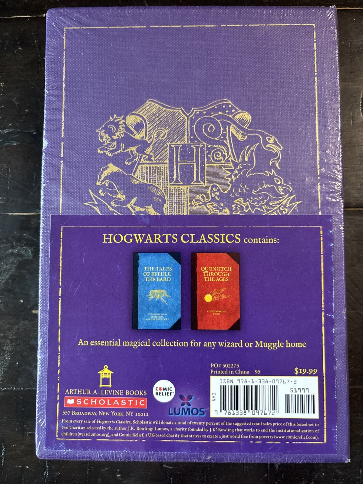 Hogwarts Classics by J. K. Rowling (2016, Quantity pack) Still in packaging