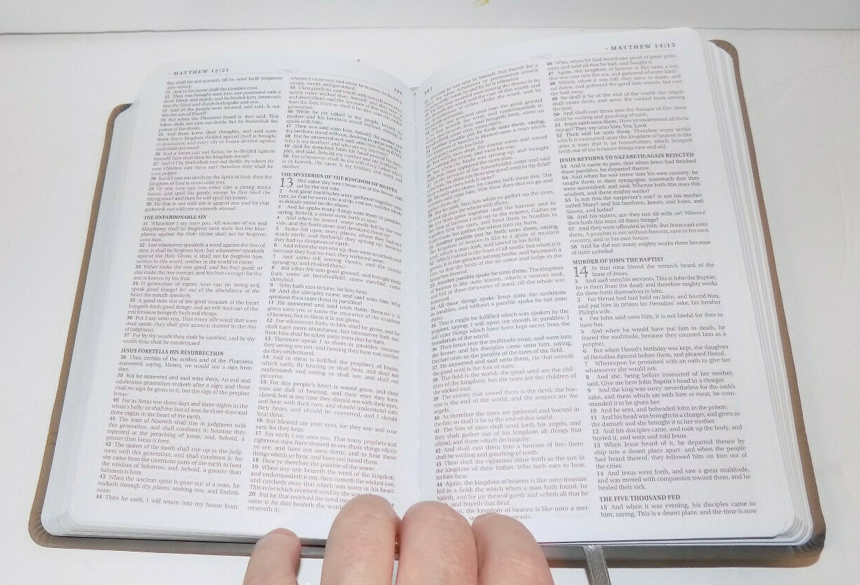 Holy Bible King James KJV Red Letter Edition Holy Bible