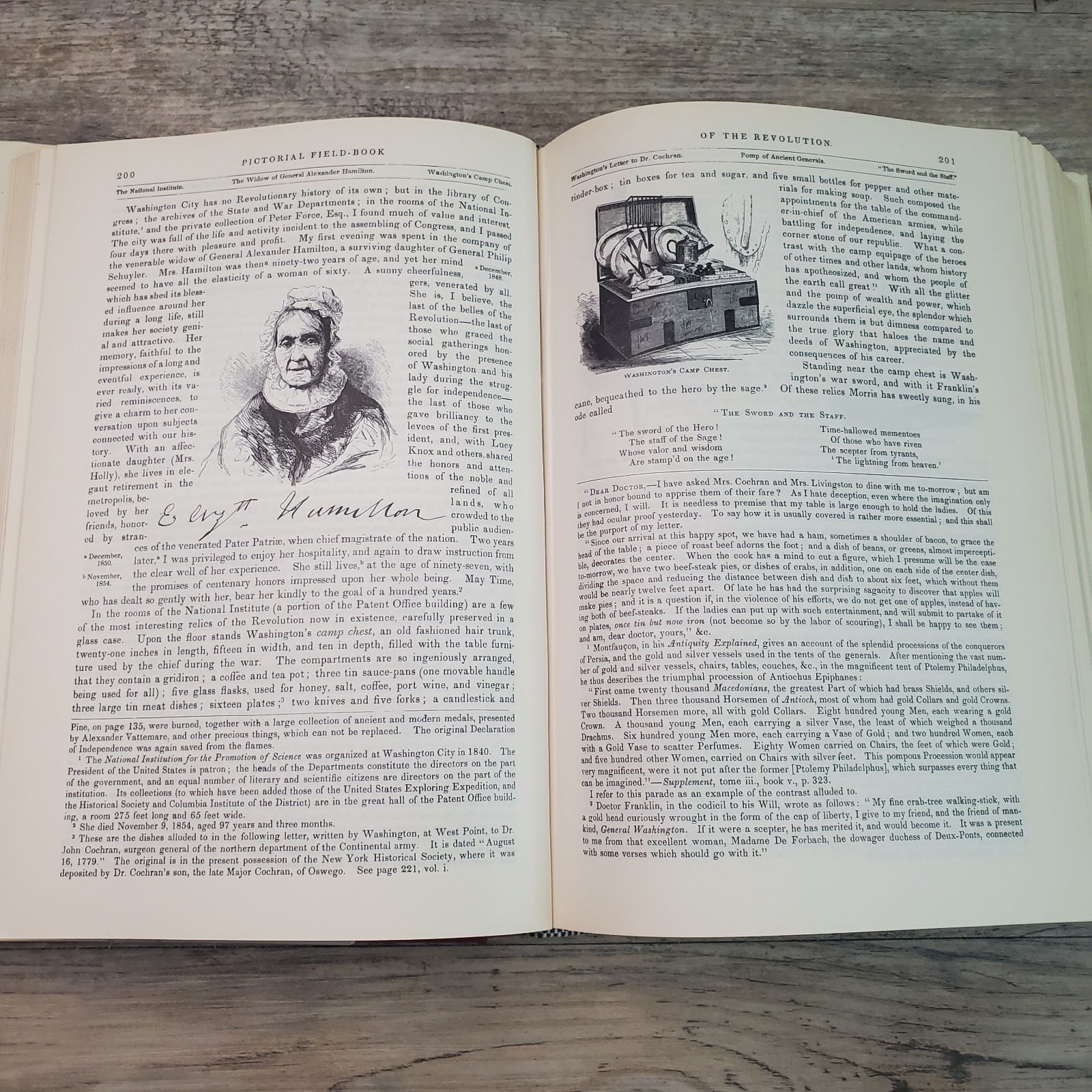 Benson Lossing Pictorial Field-Book Revolution Vol 2 Only 1972 Tuttle DAMAGED