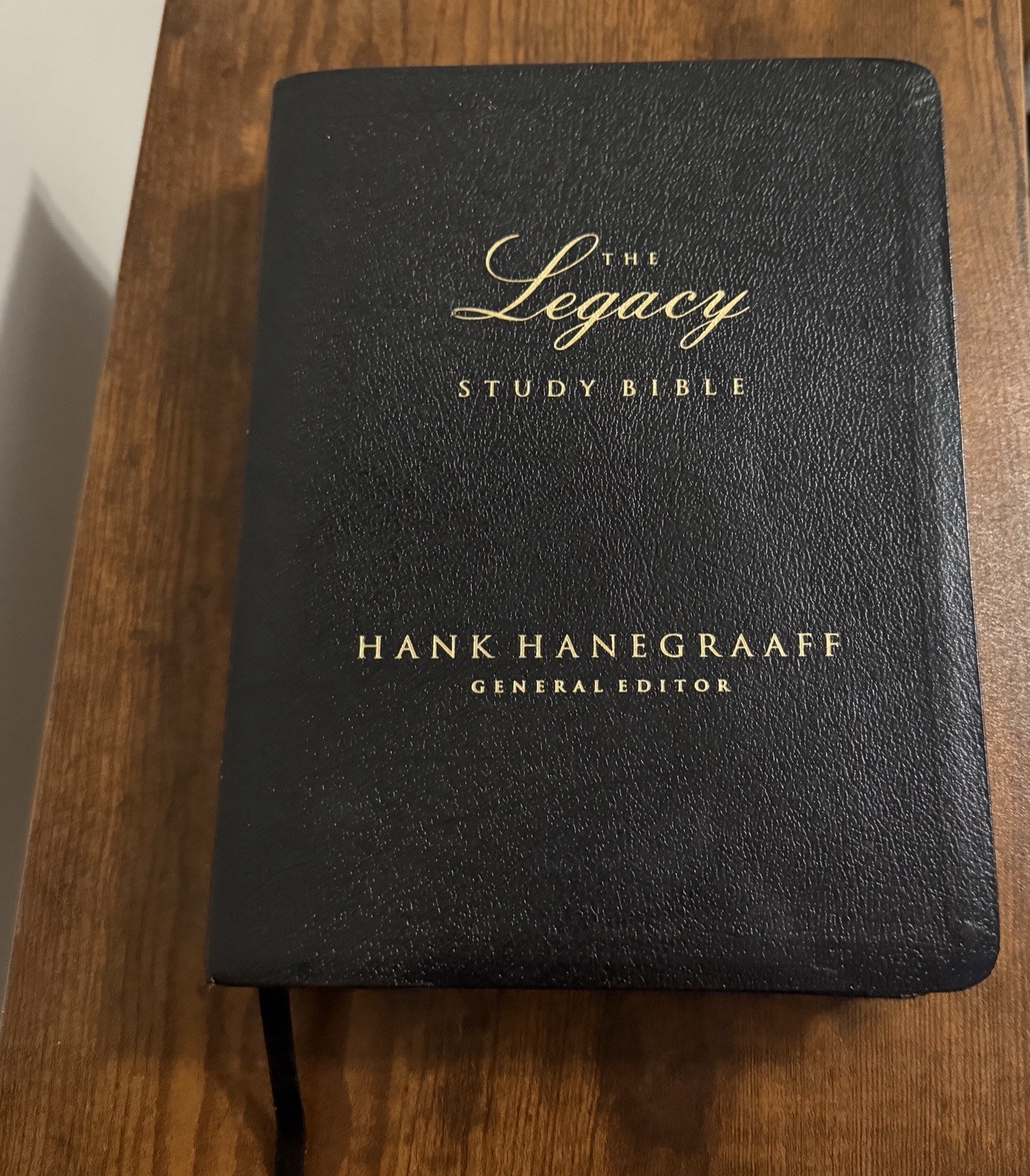 Legacy Study Bible NKJV Hank Hanegraaff 2007 Bonded Leather