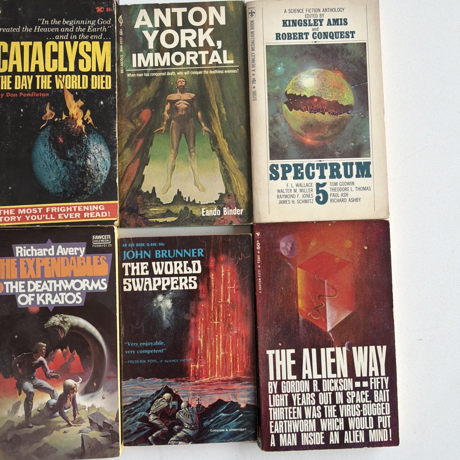 [LOT of 27] Vintage Paperbacks Great Authors & Titles Various Mixed Genres Clean