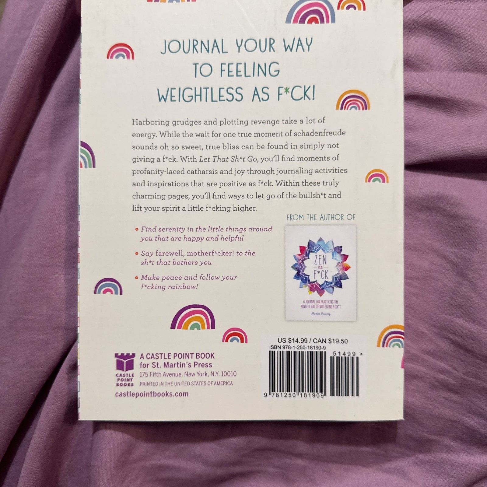 Let That Sh*t Go: A Journal for Leaving Your Bullsh*t Behind and Creating a Happ