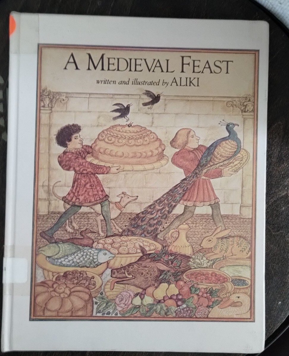 A Medieval Feast (Reading Rainbow Books) by Aliki HC Vintage 1986 Ex Library