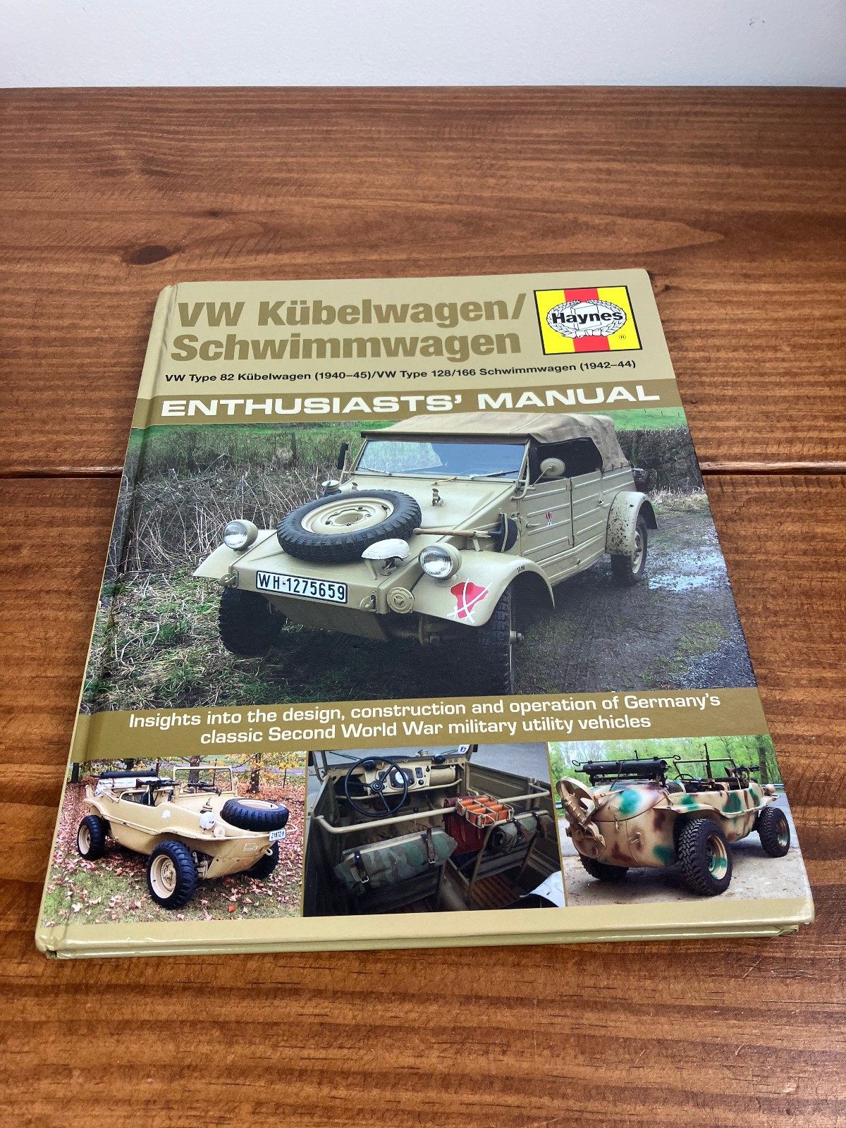Haynes VW Kubelwagen Schwimmwagen Enthusiast Manual Type 82 Book Chris McNab