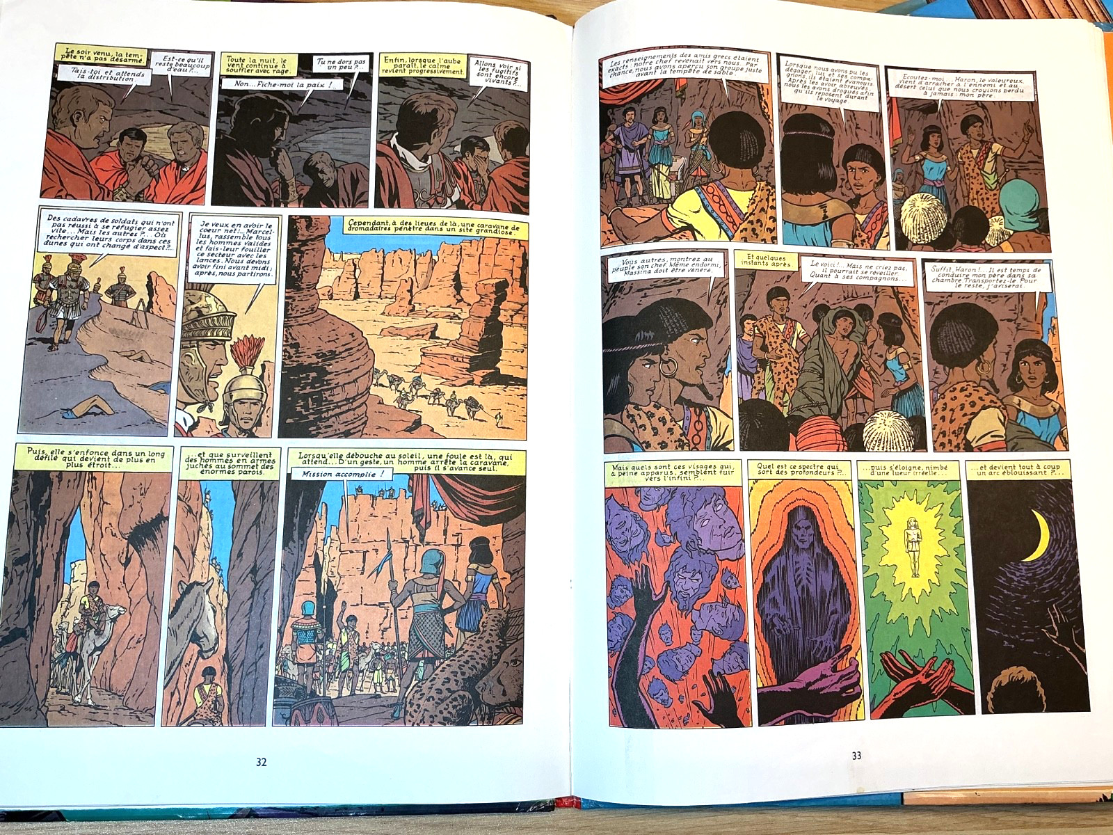 Les Aventures d’Alix, bande dessinée 4-Book French Hardcover Vintage