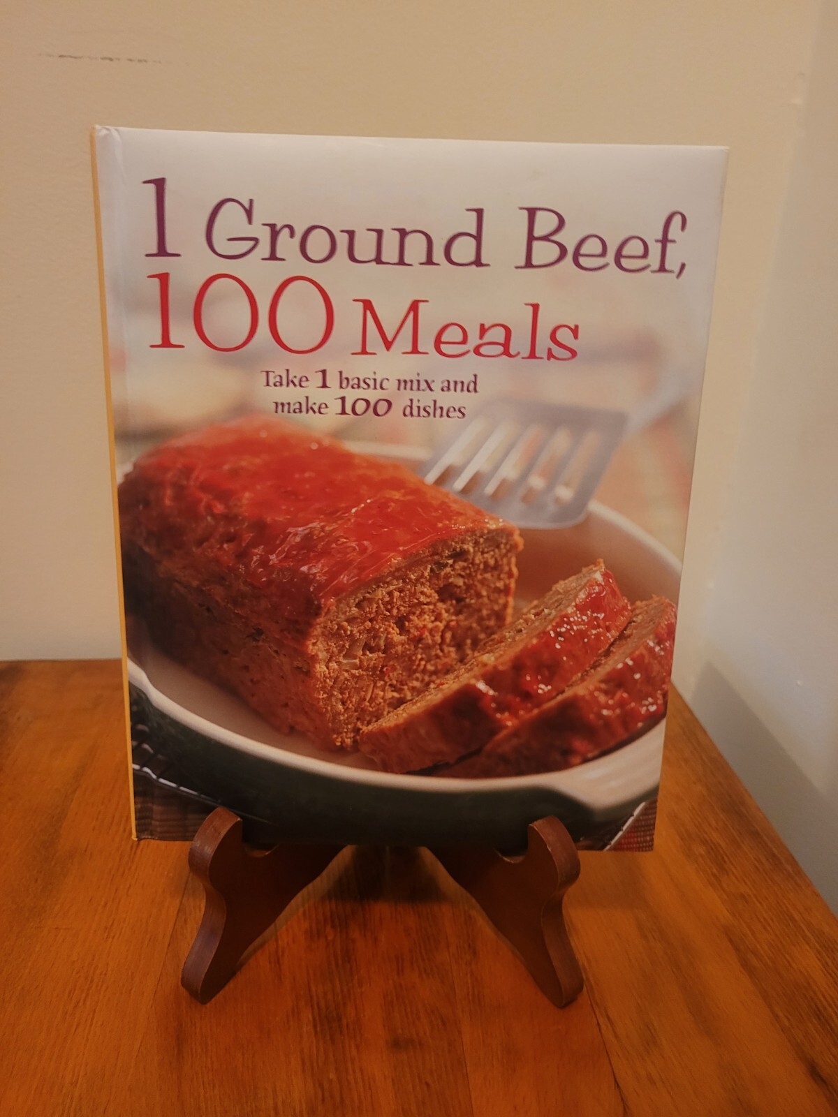 2010, 1 Ground Beef 100 Meals Cook Book, 223 Pages with Vibrant Photos
