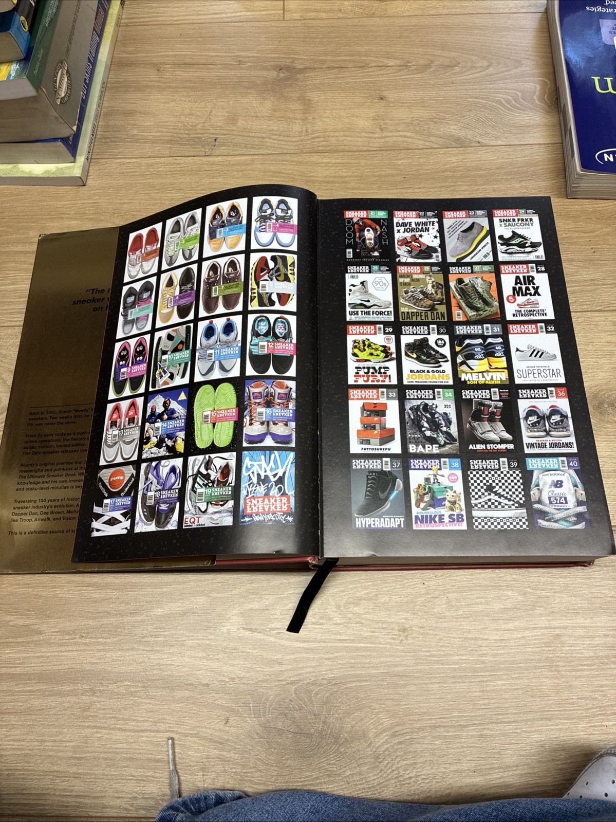 Sneaker Freaker. the Ultimate Sneaker Book by Simon Wood (2018, Hardcover)- GOOD