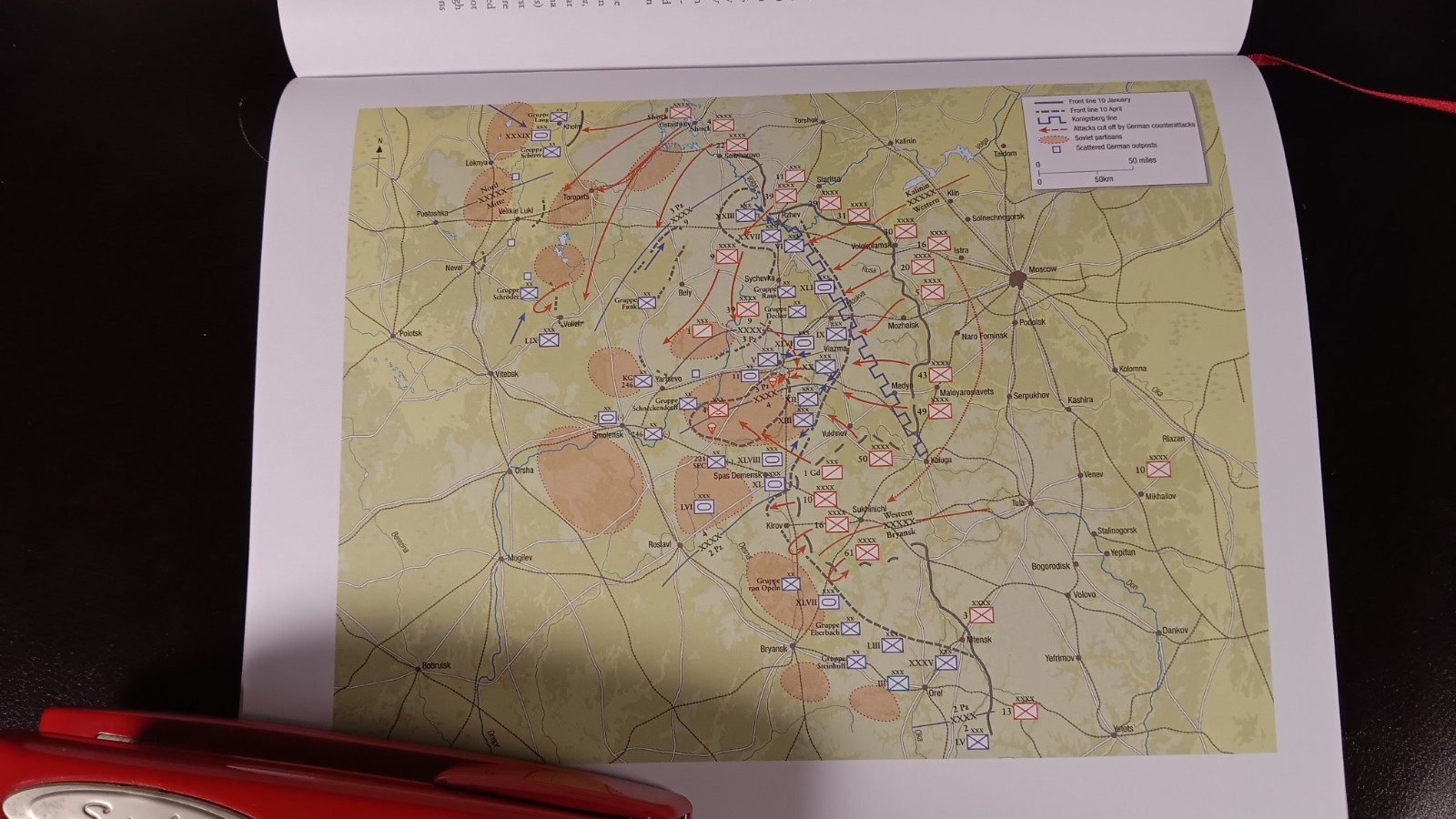 Atlas of the Eastern Front: – Hardcover w/slipcase, by Robert Kirchubel