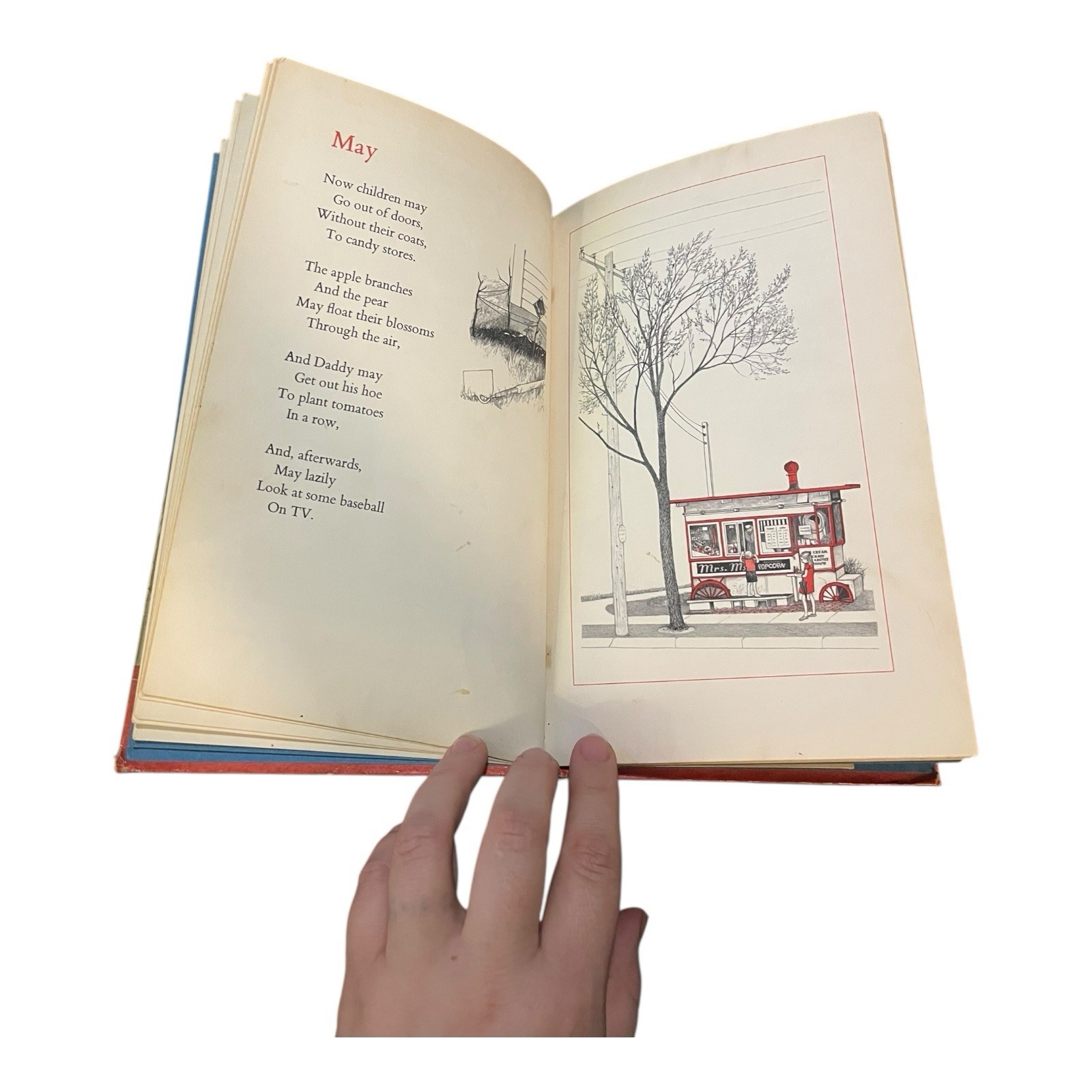 A CHILD’S CALENDAR By John Updike & Nancy Ekholm Burkert – Hardcover Ex Library