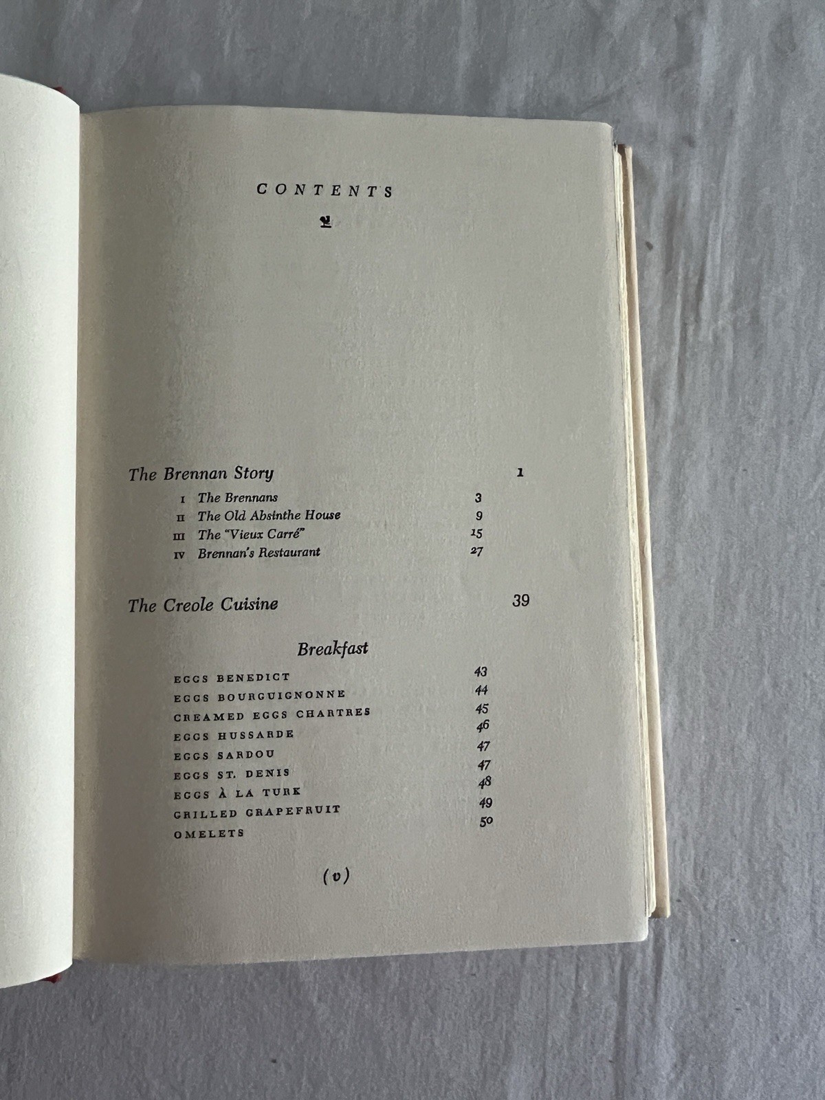 Brennan’s New Orleans Cookbook (13th Printing 1961/64)
