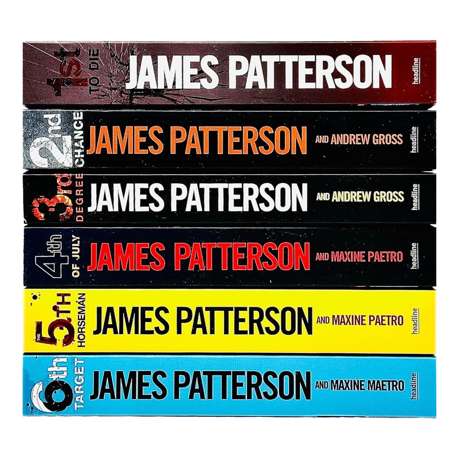 Women’s Murder Club by James Patterson: Books 1-6 Set – Fic – PB