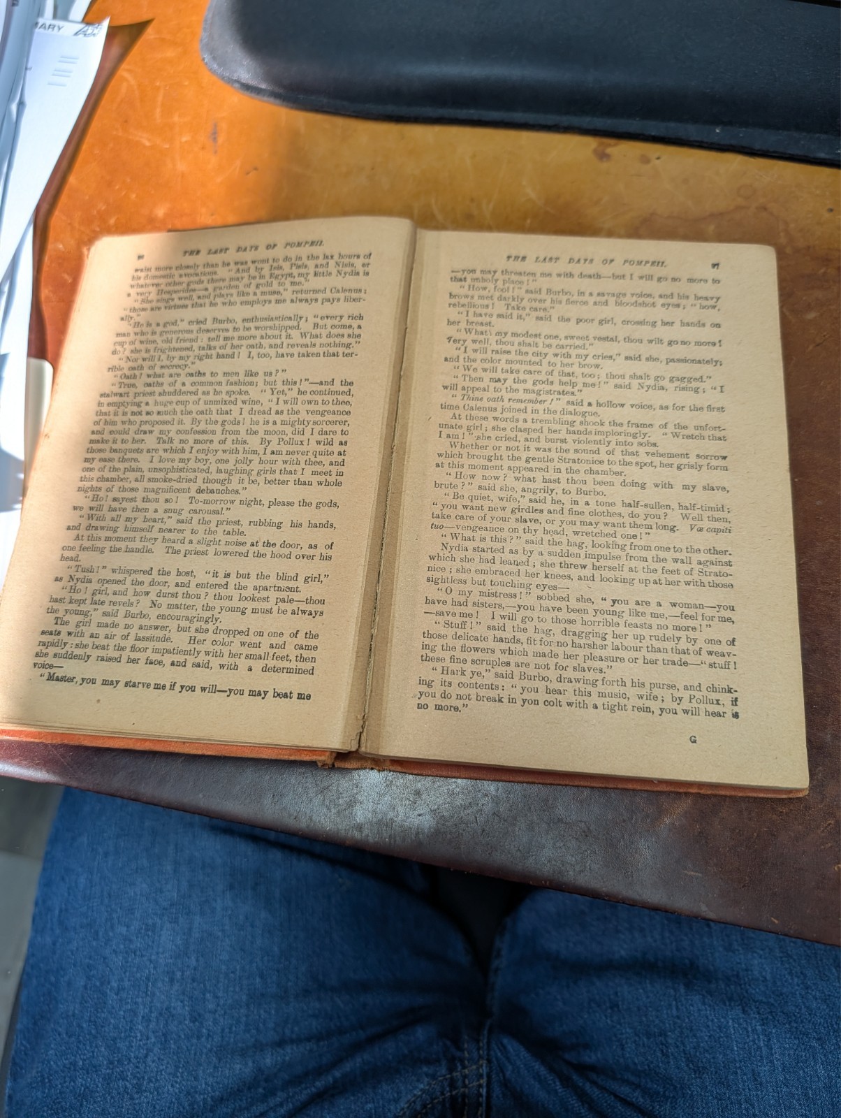 The Last Days of Pompeii, by Edward Bulwer-Lytton, A late Victorian reprint