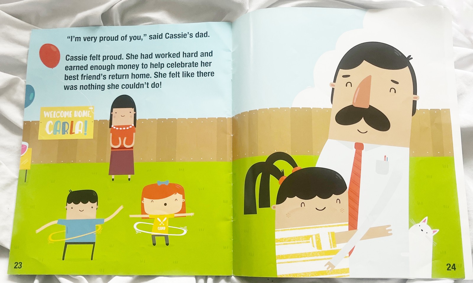 🟠Welcome Home Junior Achievement Chapbook Picture Book Illustr Business Age 4-8