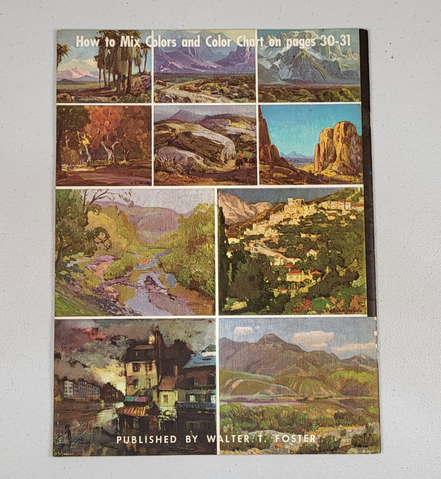Vintage Oil Painting Art Book 1983 by Walter Foster #4 New Edition Guide USA