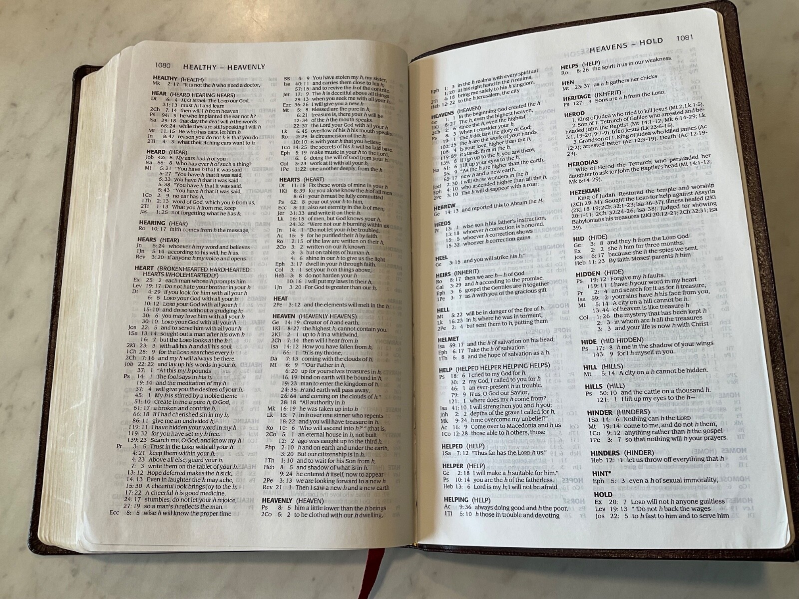 Bible NIV 1984 Thinline Burgundy Bonded Leather Good Condition